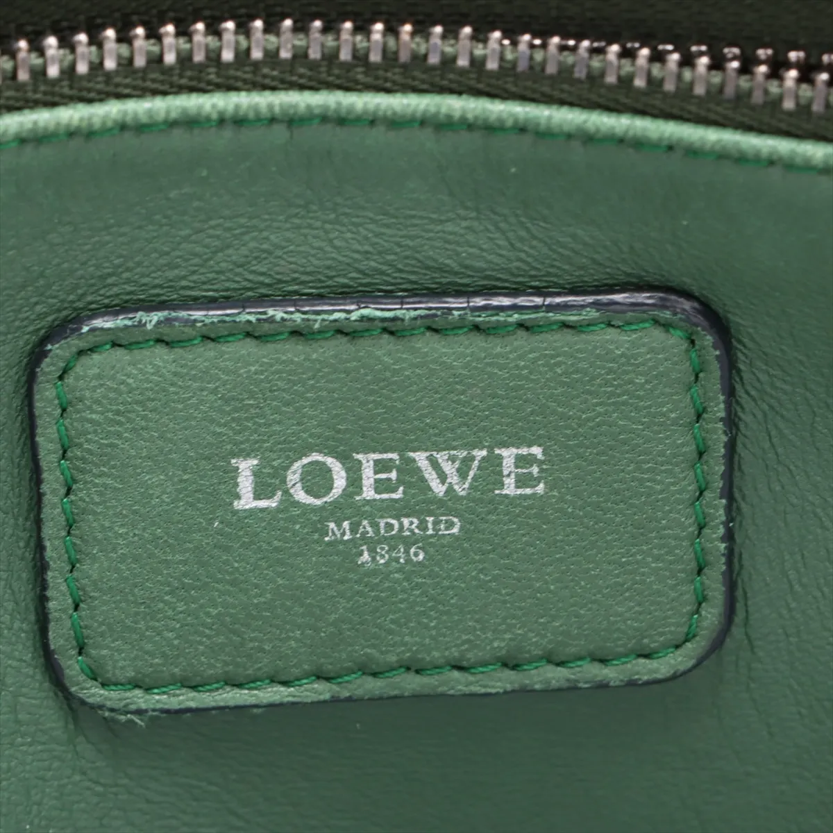 Amazona 36 Leather Handbag Green — view 10
