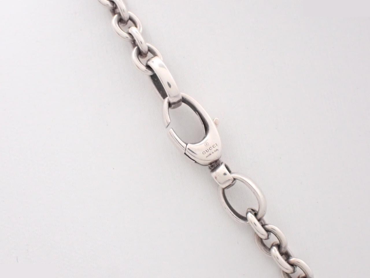 Interlocking G Necklace, AG925, 29.1g, Chain approx. 42cm — view 2