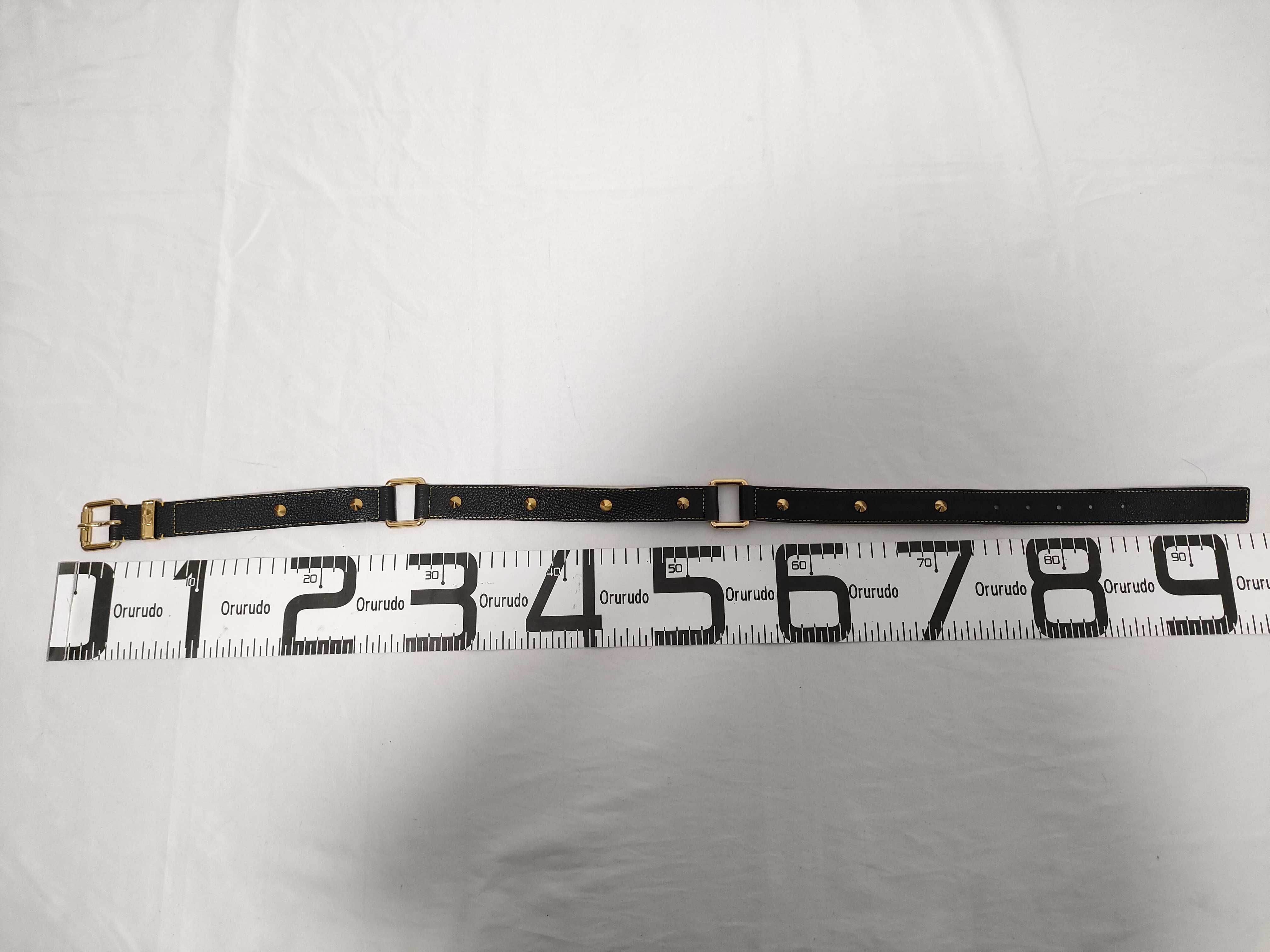 M6869W Studded Leather Belt — view 8