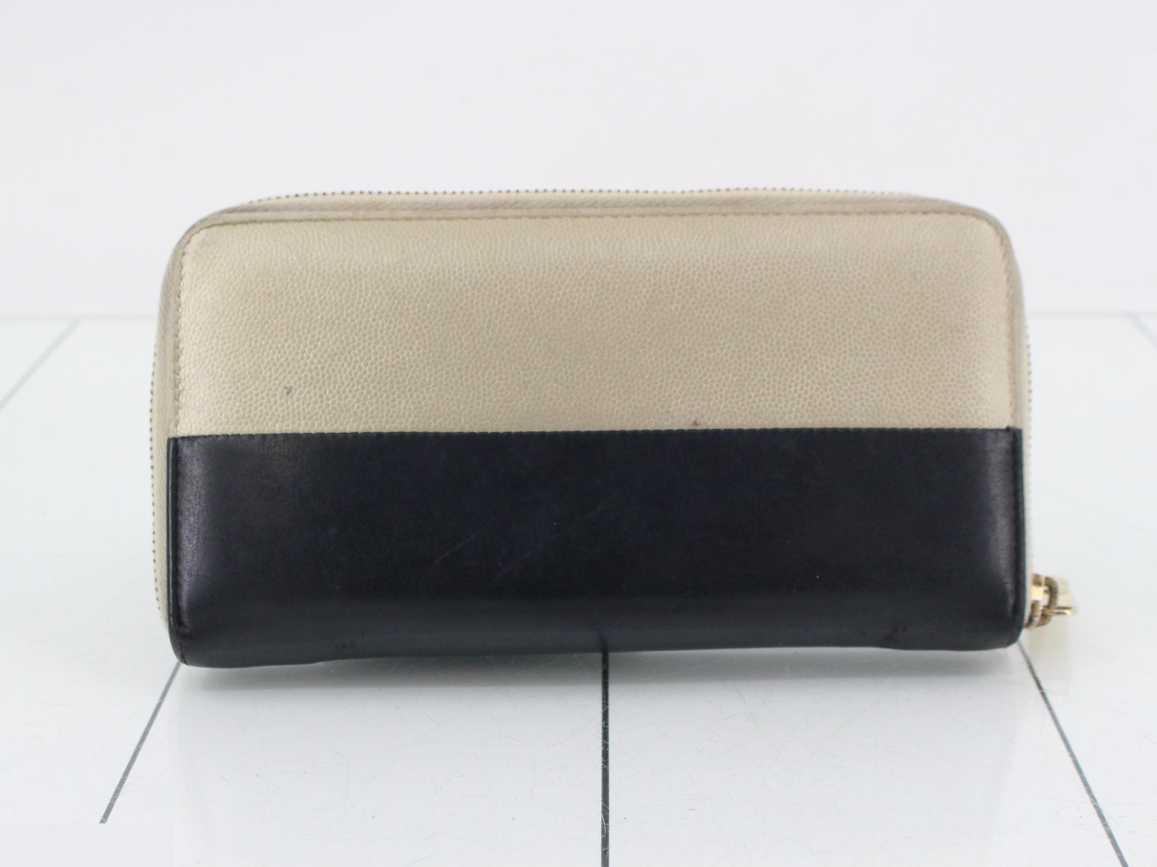 Round zipper long wallet — view 2