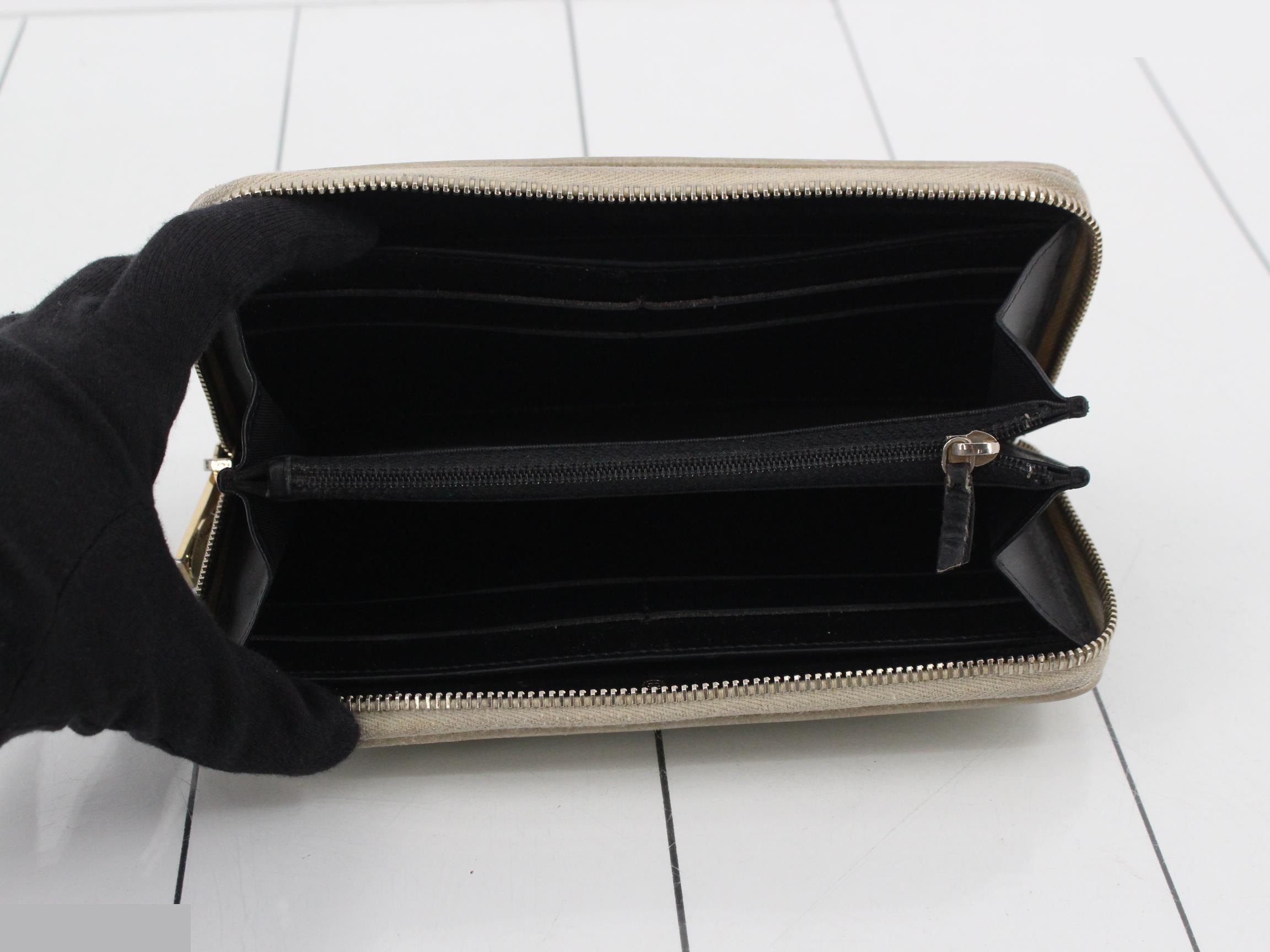 Round zipper long wallet — view 4