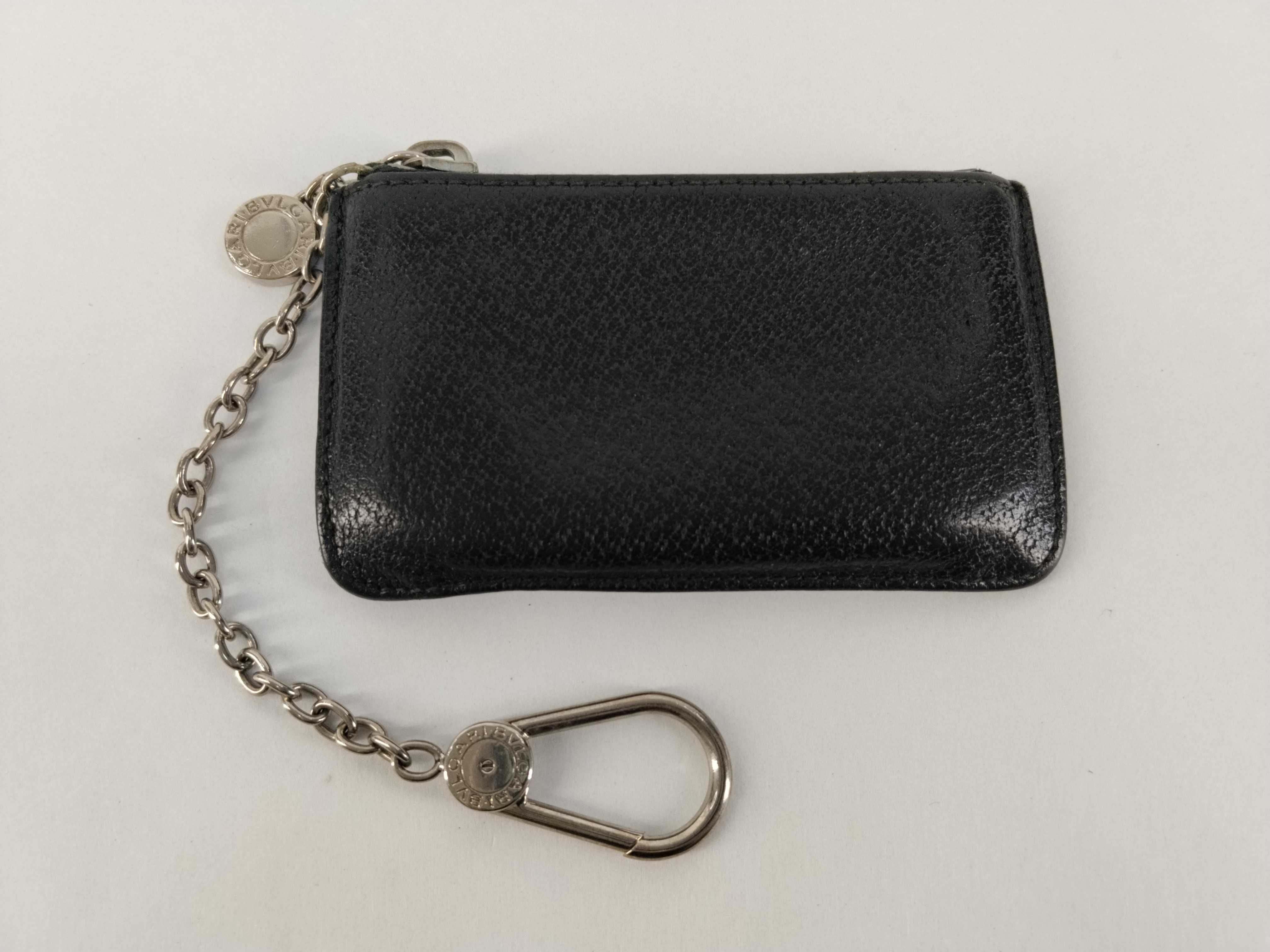 Coin Case - Bulgari Black Coin Case