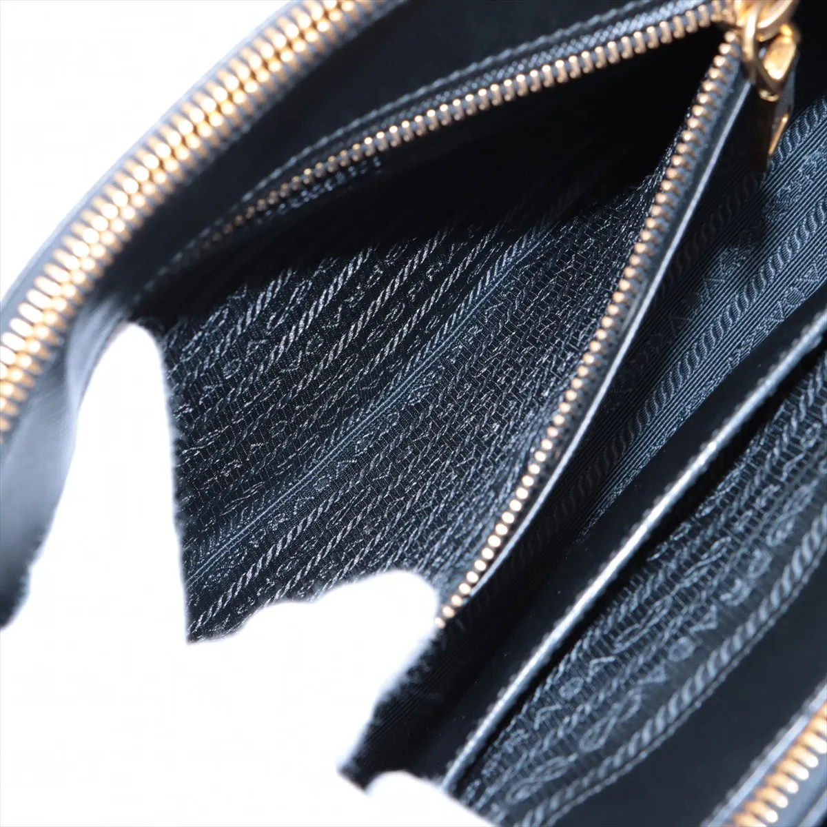 Saffiano Galleria Leather 2-Way Handbag, Black — view 11