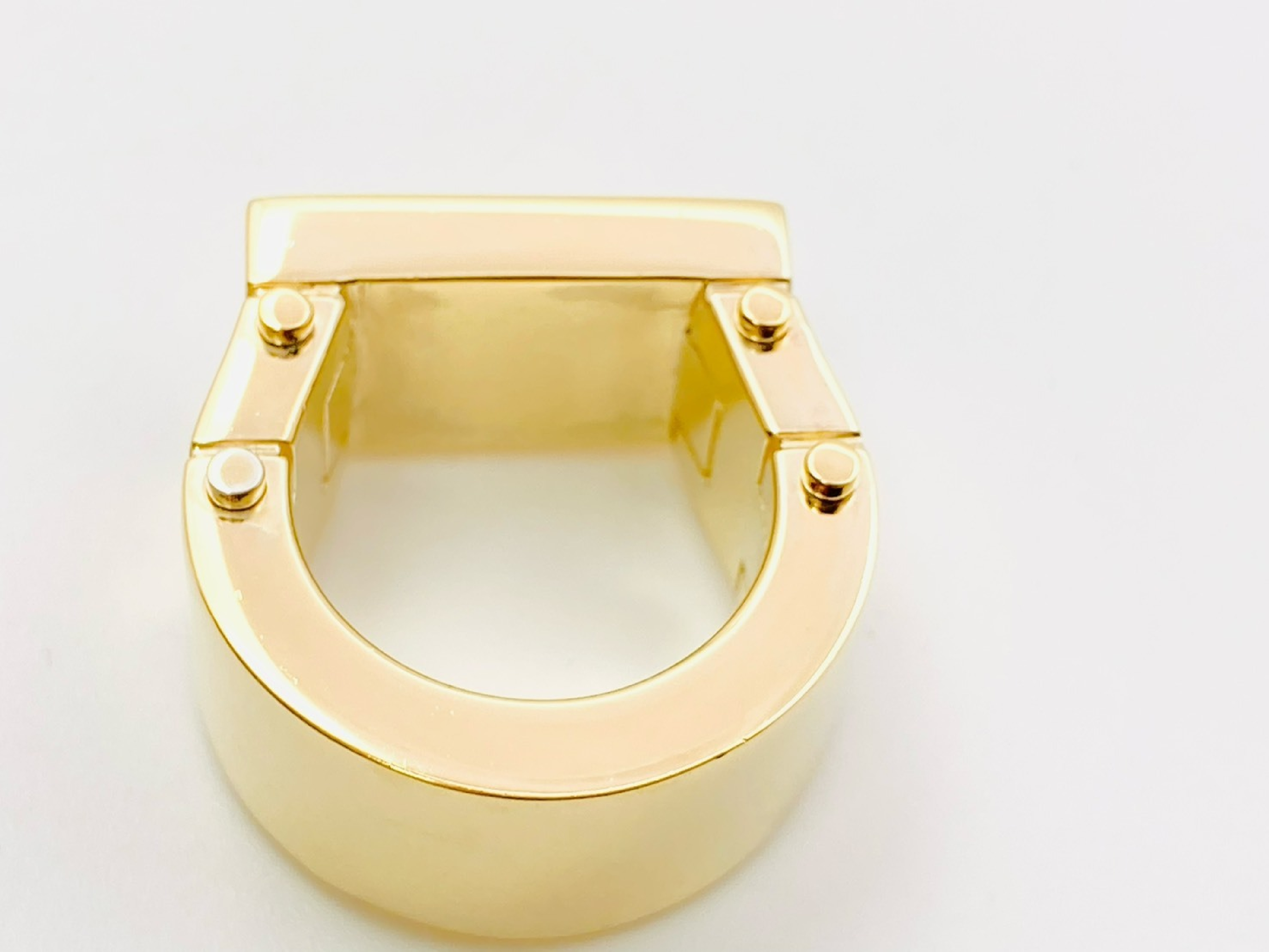 Bolt #11 925 30.8g Gold Ring — view 3