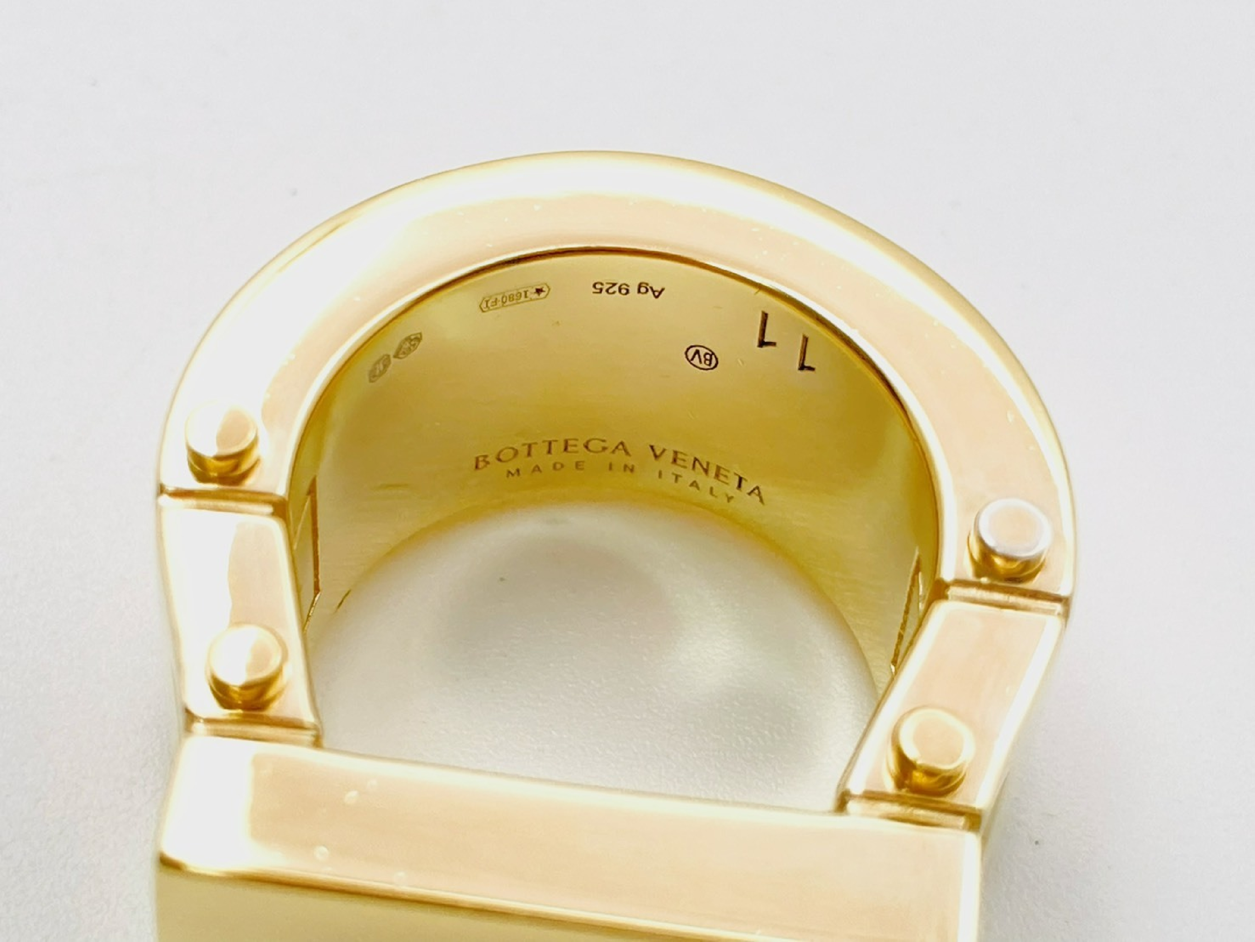 Bolt #11 925 30.8g Gold Ring — view 4