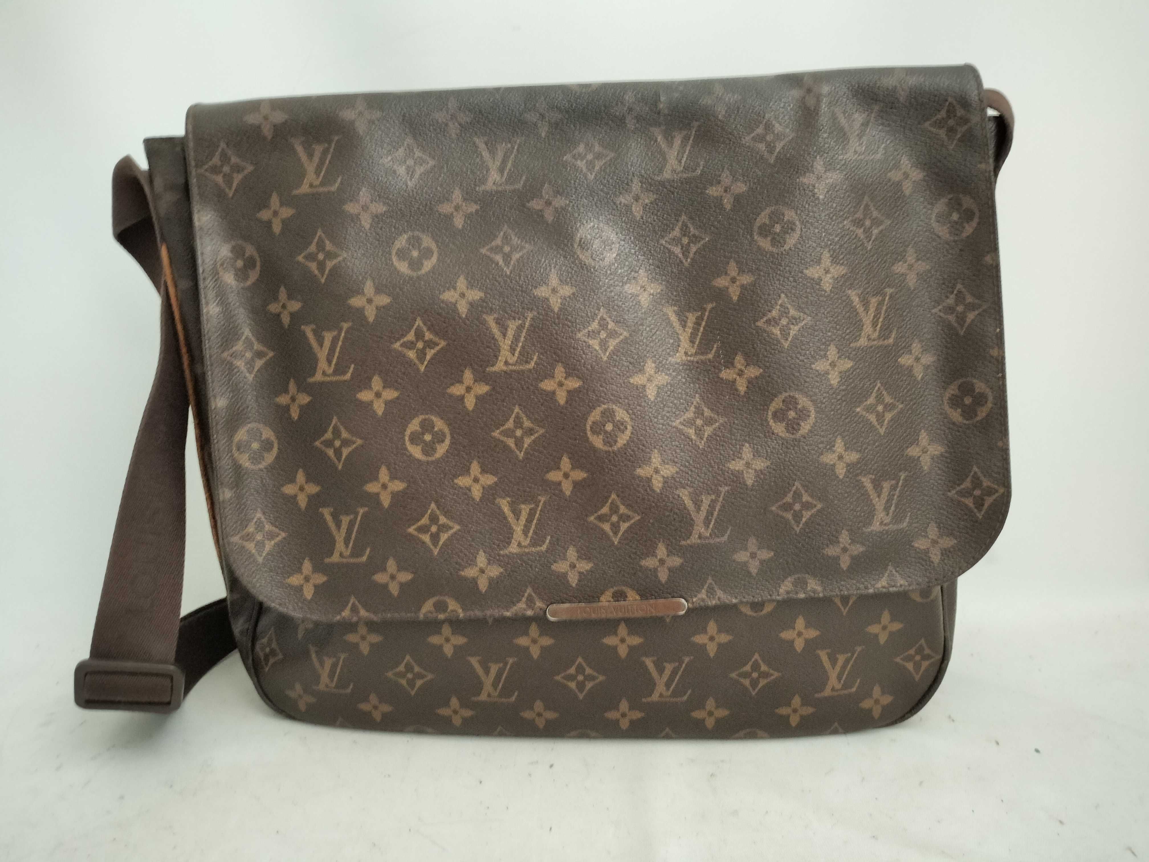 Monogram Louis Vuitton Brown Monogram Messenger Bobour MM M97038 Shoulder Bag
