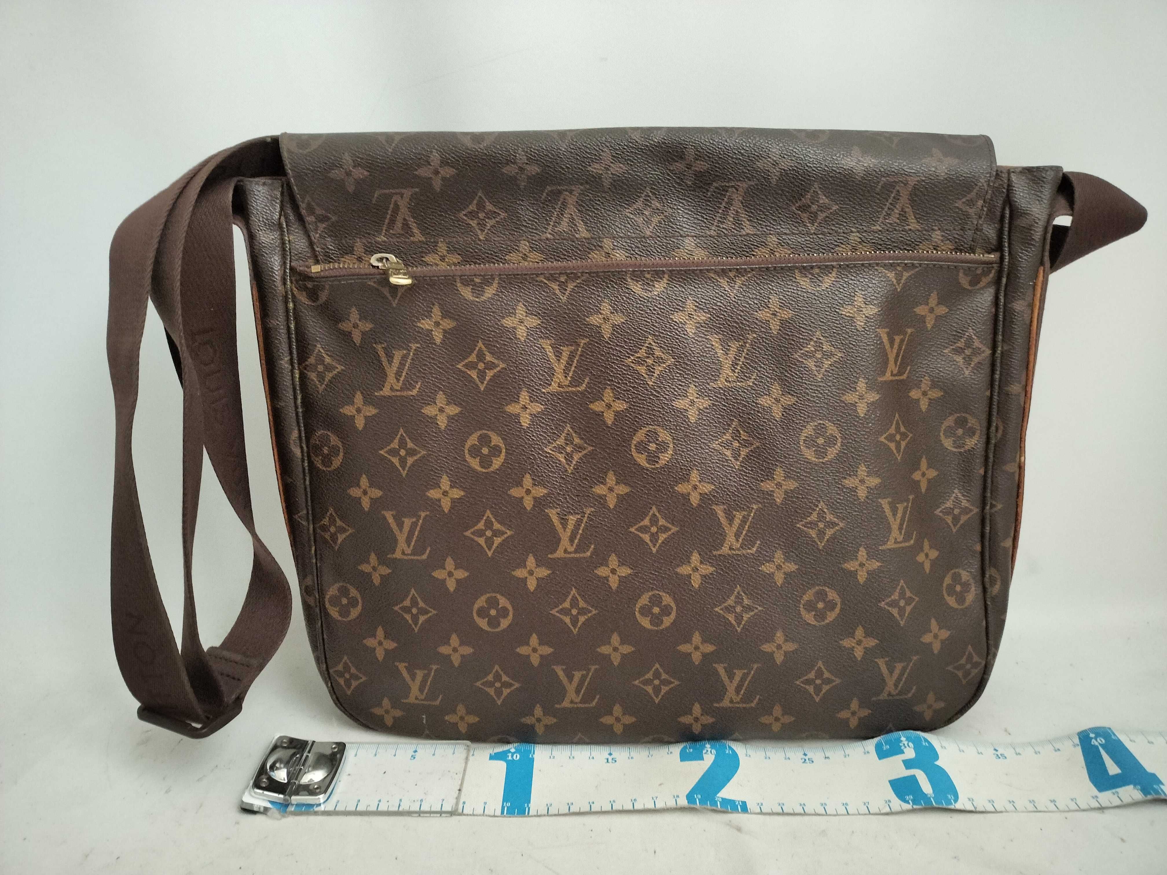 Monogram Louis Vuitton Brown Monogram Messenger Bobour MM M97038 Shoulder Bag — view 2