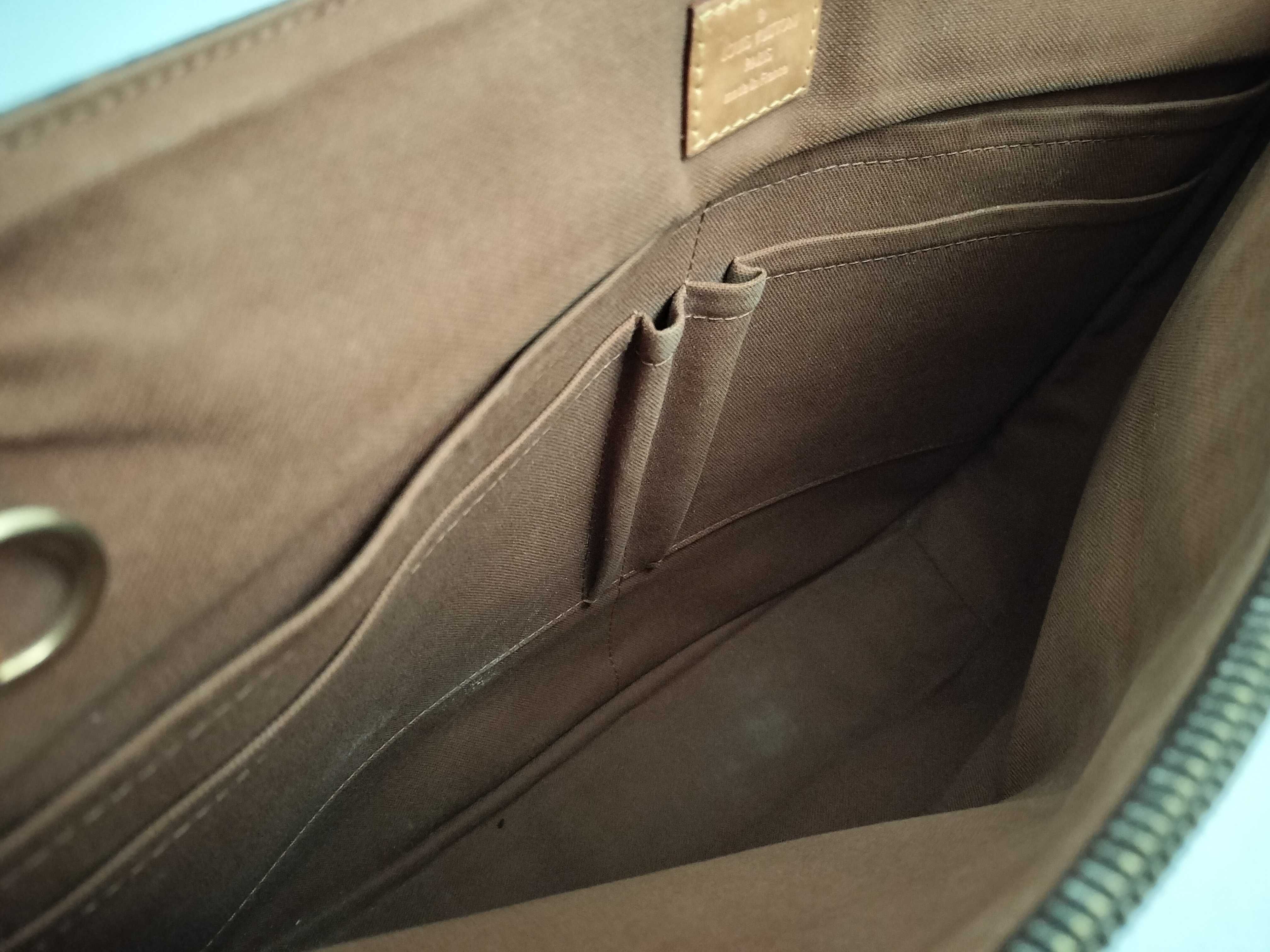 Monogram Louis Vuitton Brown Monogram Messenger Bobour MM M97038 Shoulder Bag — view 11
