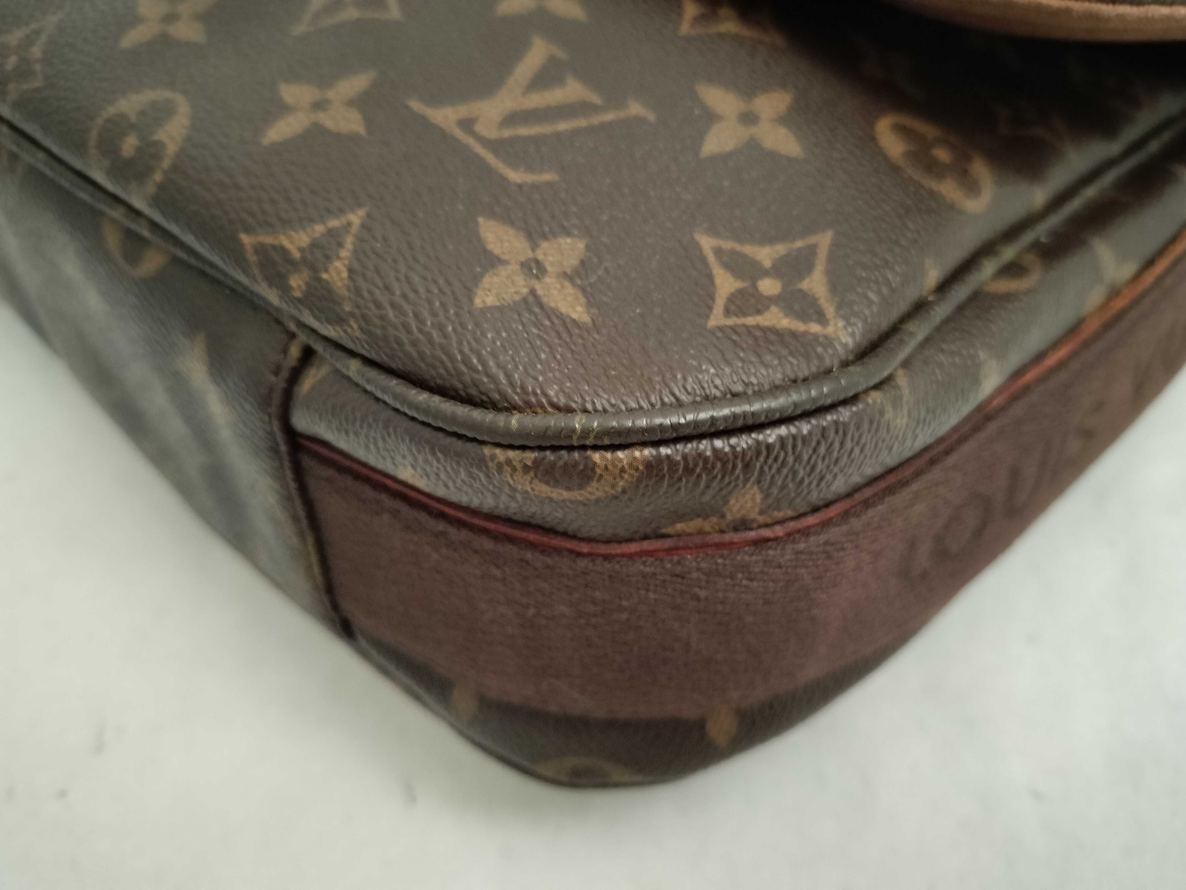 Monogram Louis Vuitton Brown Monogram Messenger Bobour MM M97038 Shoulder Bag — view 6