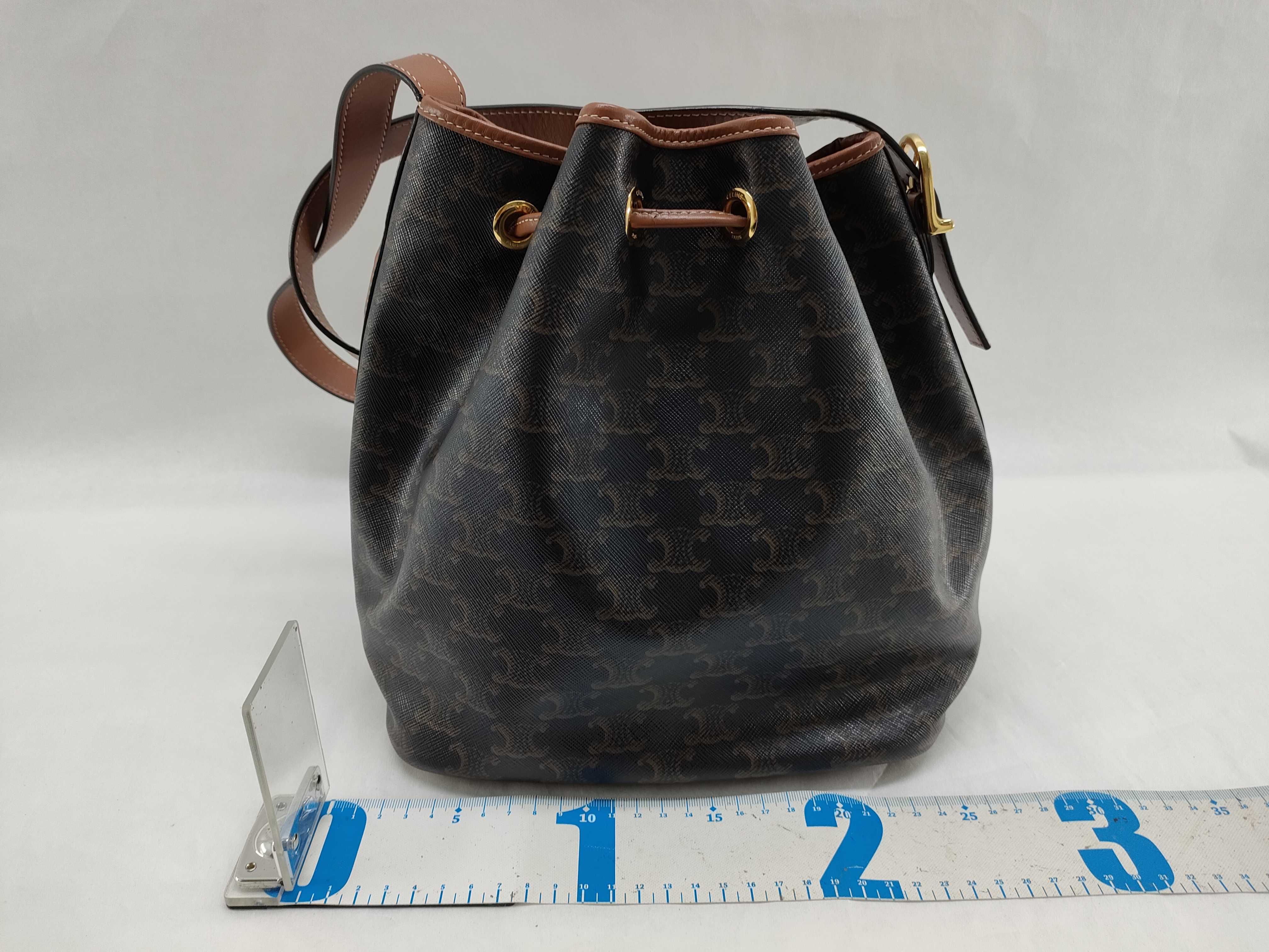 Triomphe Bucket Shoulder Bag — view 2