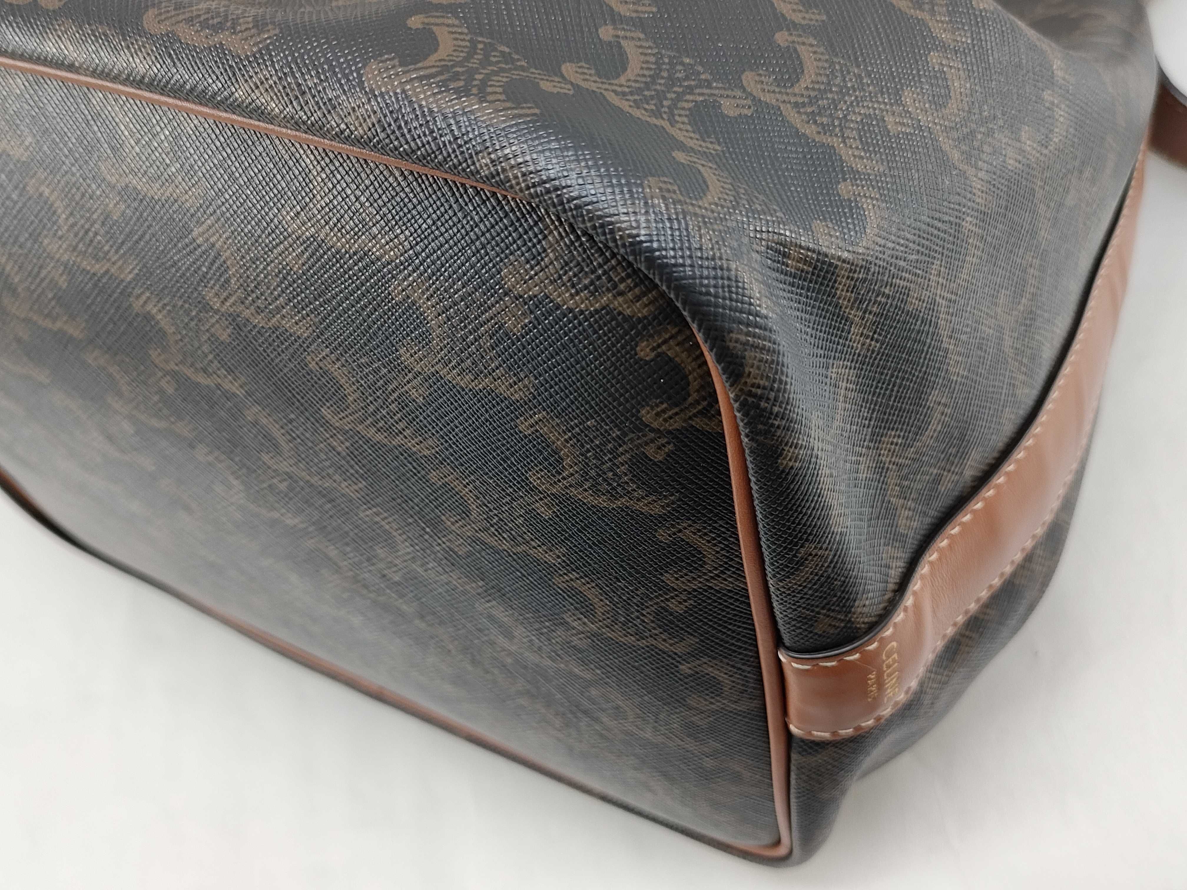 Triomphe Bucket Shoulder Bag — view 6