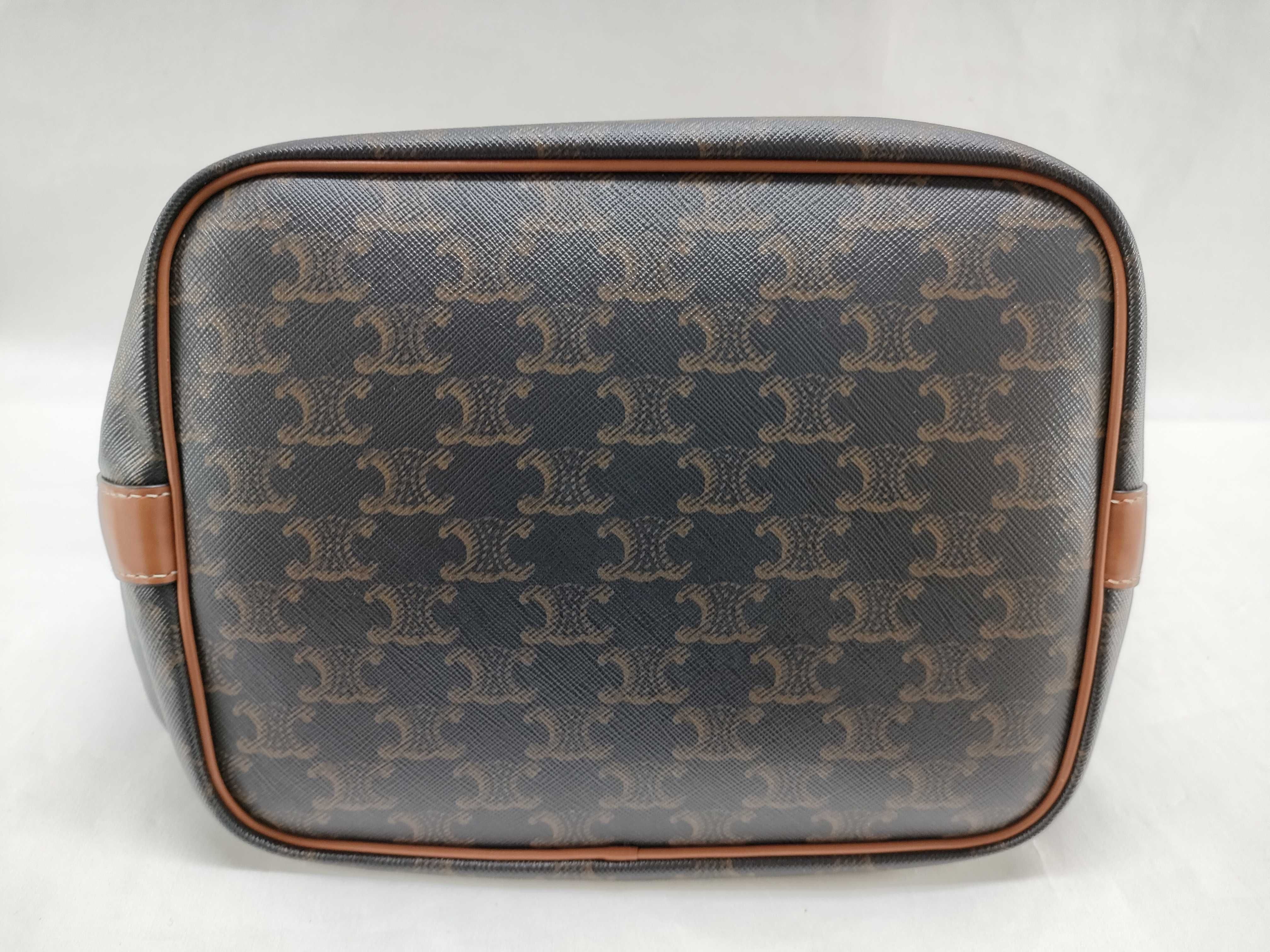 Triomphe Bucket Shoulder Bag — view 7