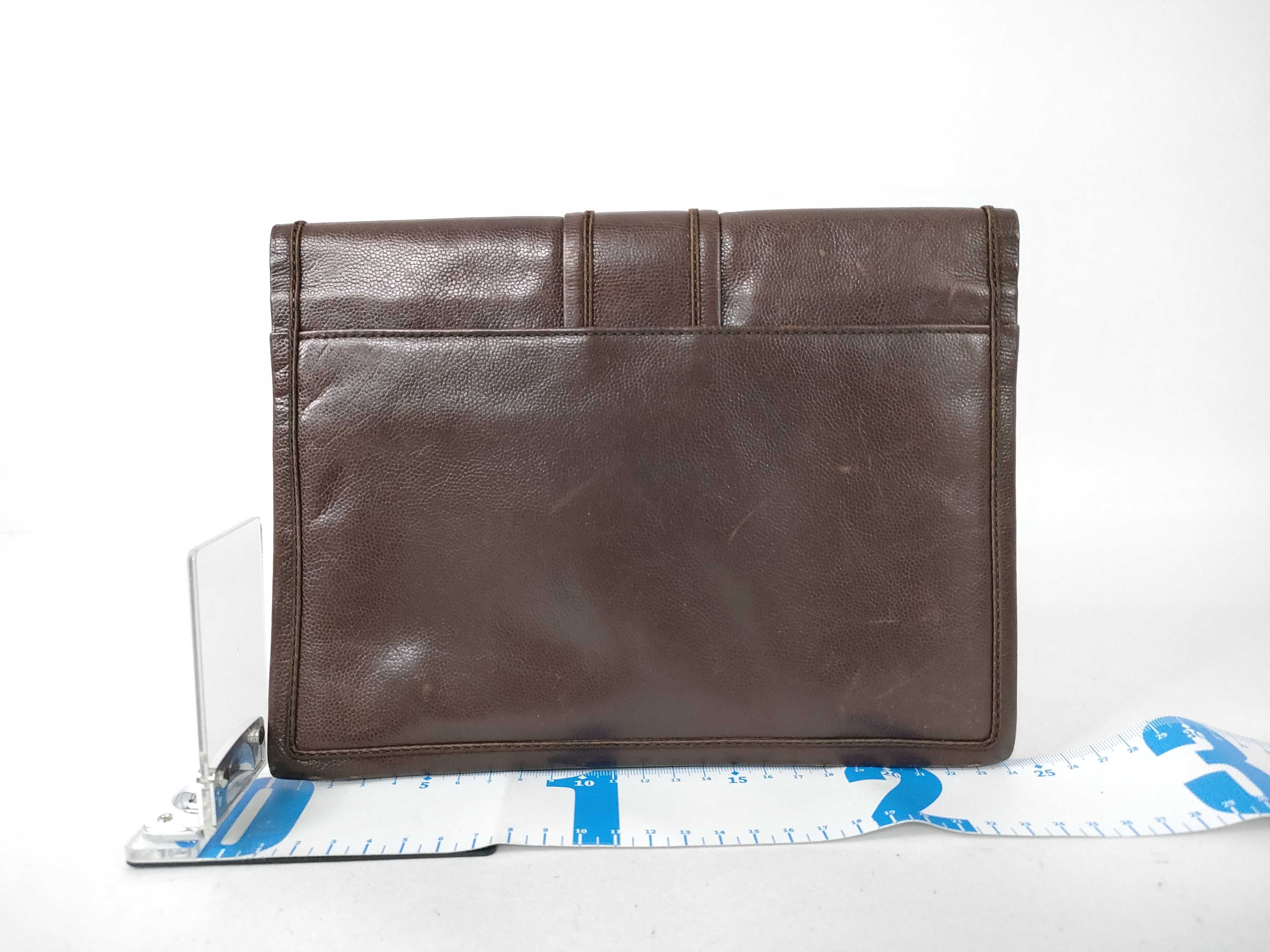 brown clutch bag — view 2