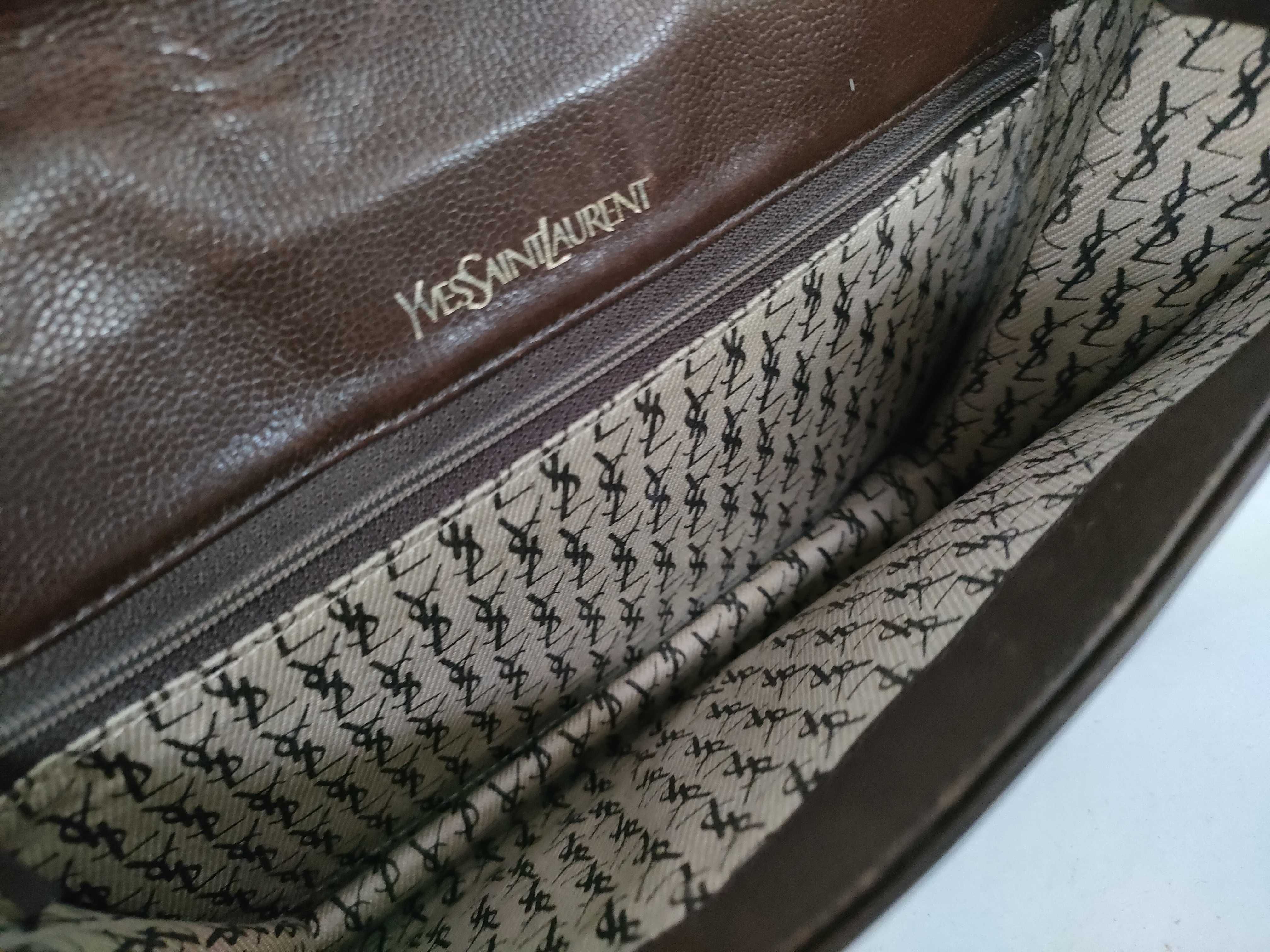 brown clutch bag — view 6