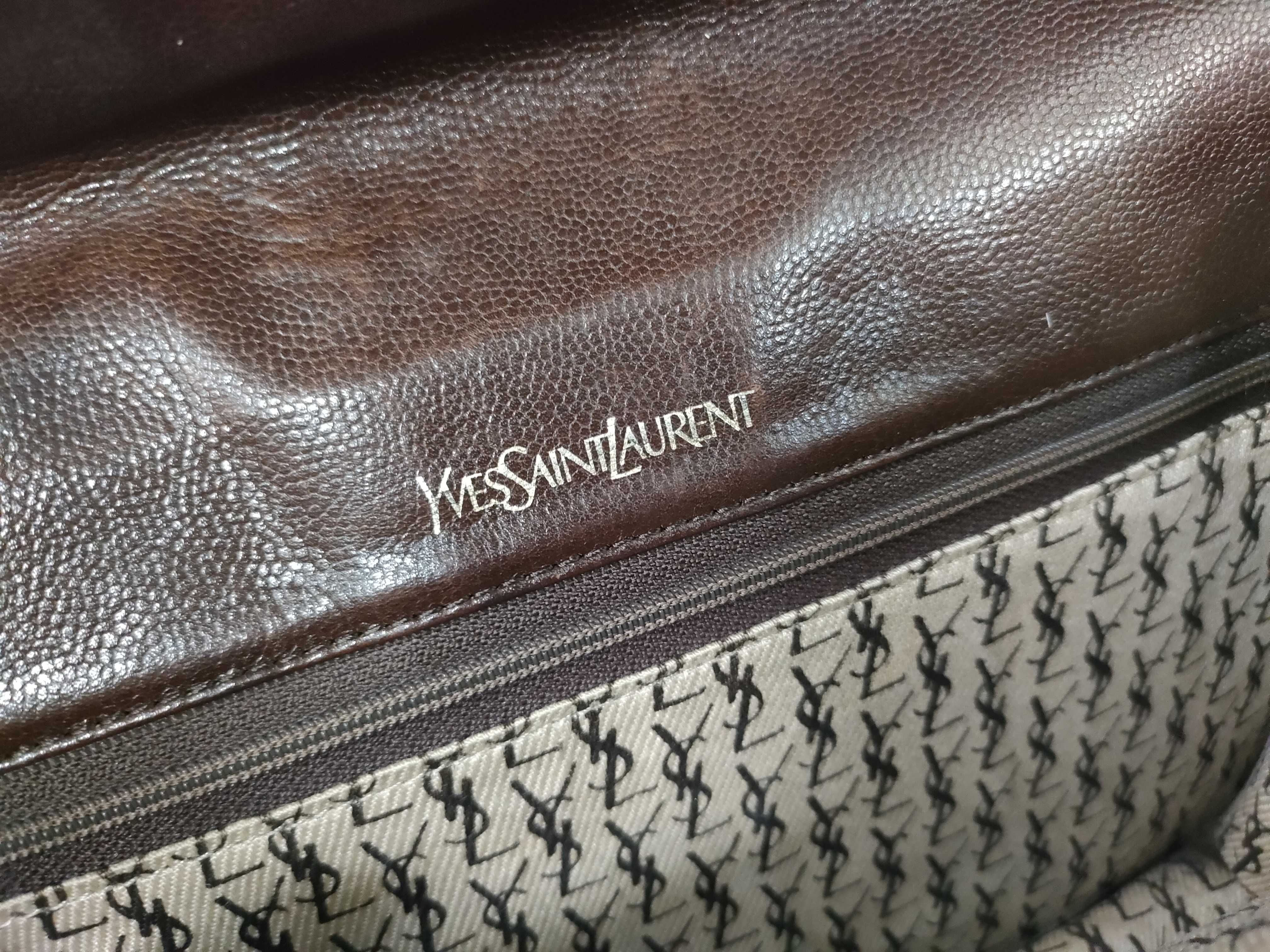brown clutch bag — view 8