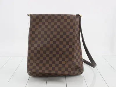 N51302 Musette Shoulder Bag, Damier Brown