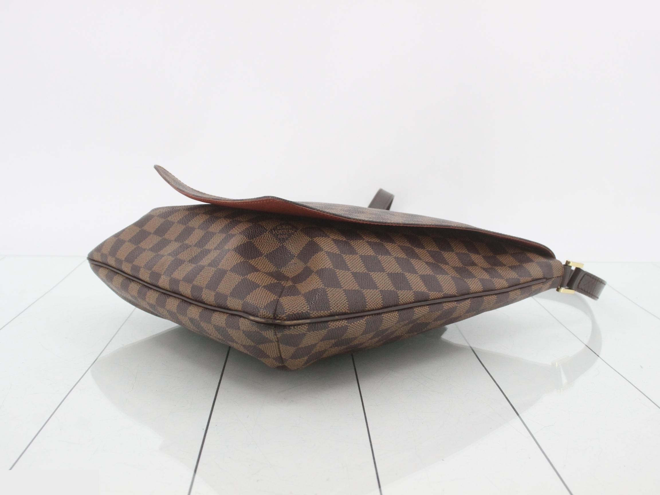 N51302 Musette Shoulder Bag, Damier Brown — view 6