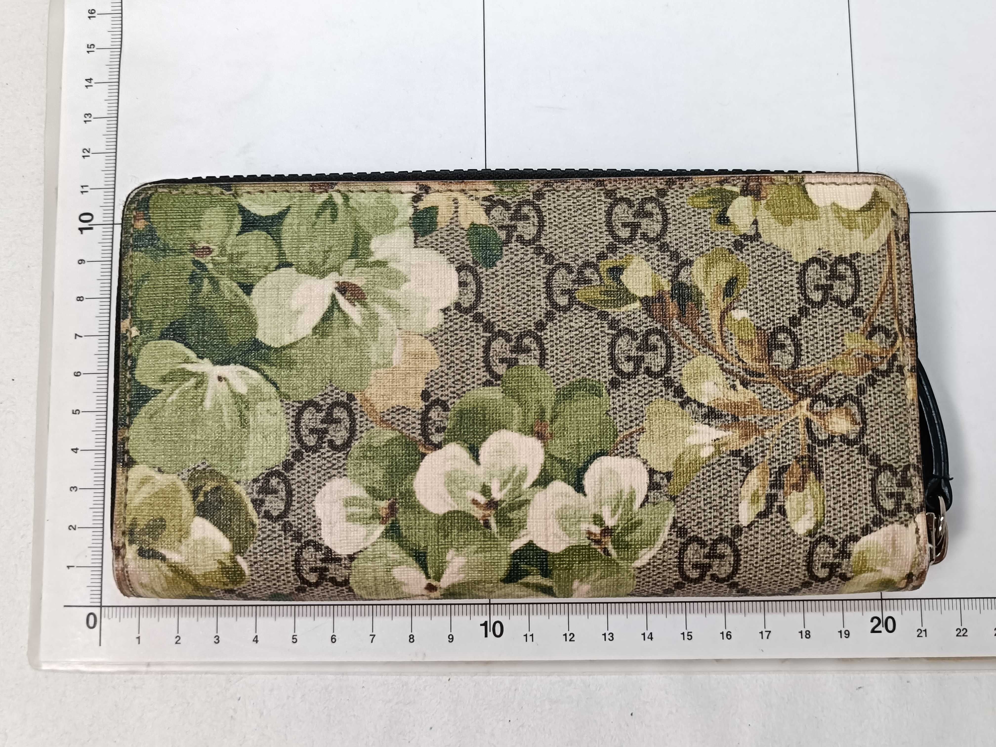 GG Blooms Round Zipper Long Wallet — view 2