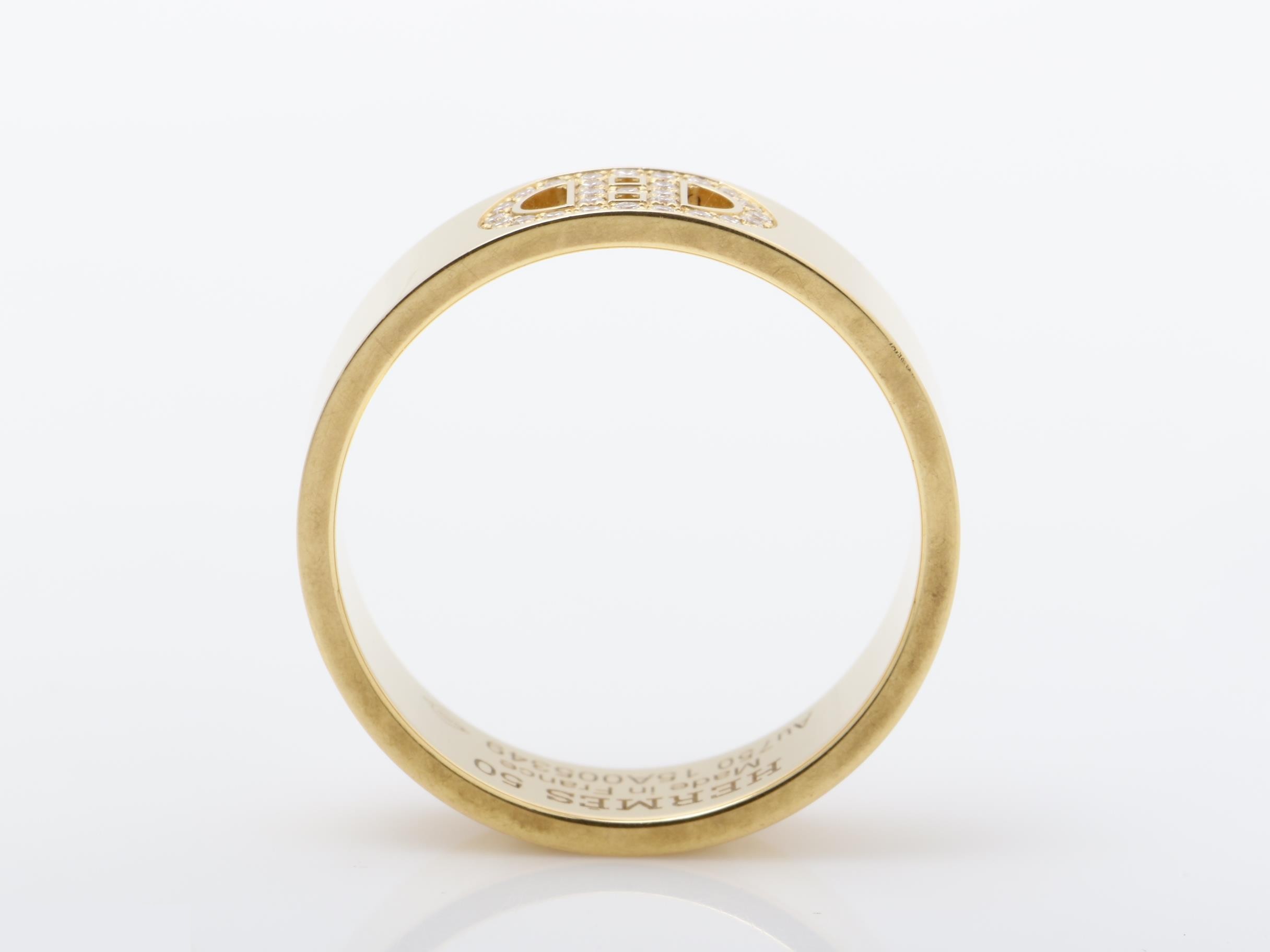 Ring, 750PG, diamond, 4.8g, size #50 — view 5