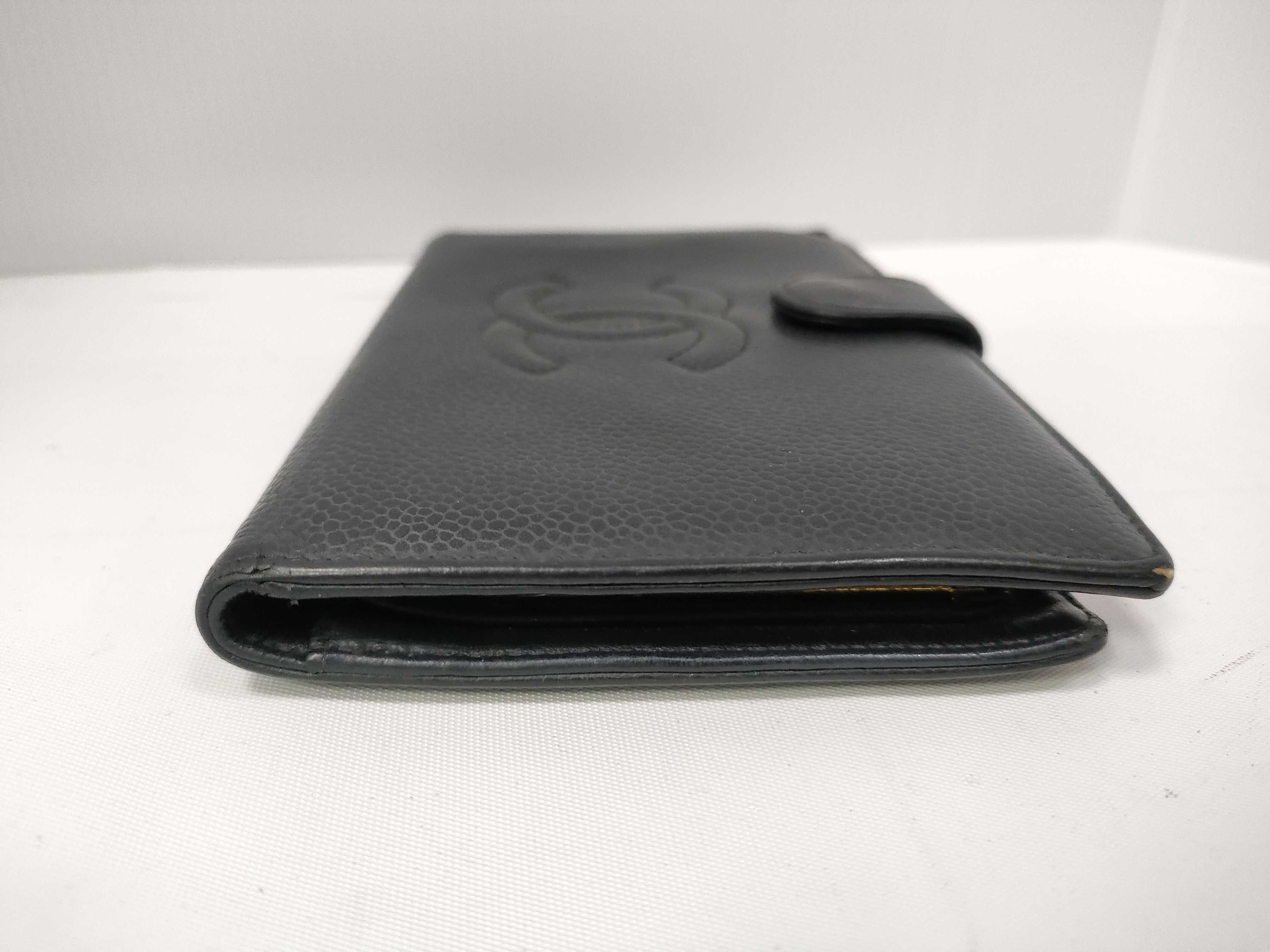 Caviar Skin Long Wallet — view 3