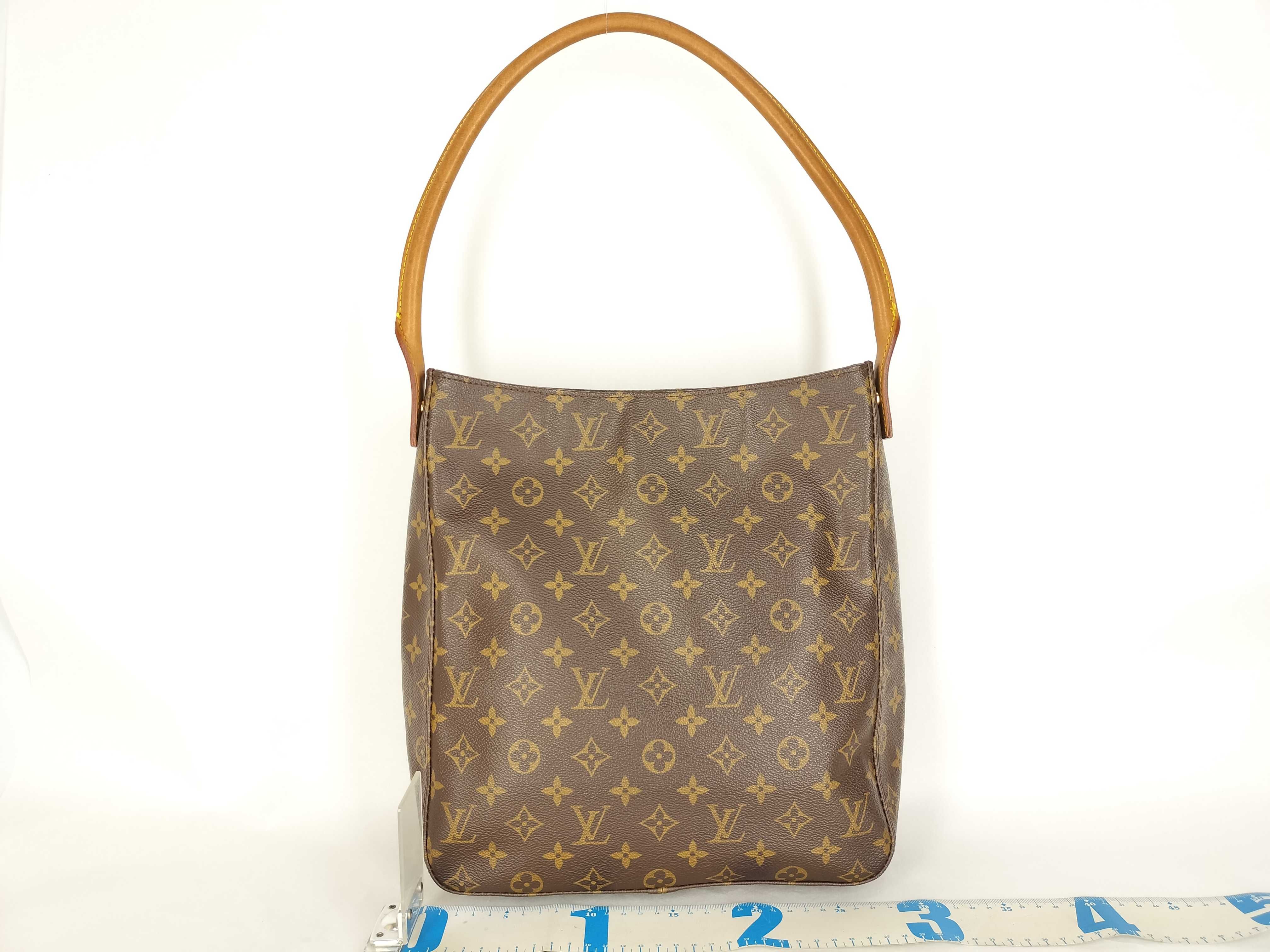 Monogram Louis Vuitton Looping GM Shoulder Bag Monogram M51145 Handbag M51145 MI1919 Shoulder Bag — view 2