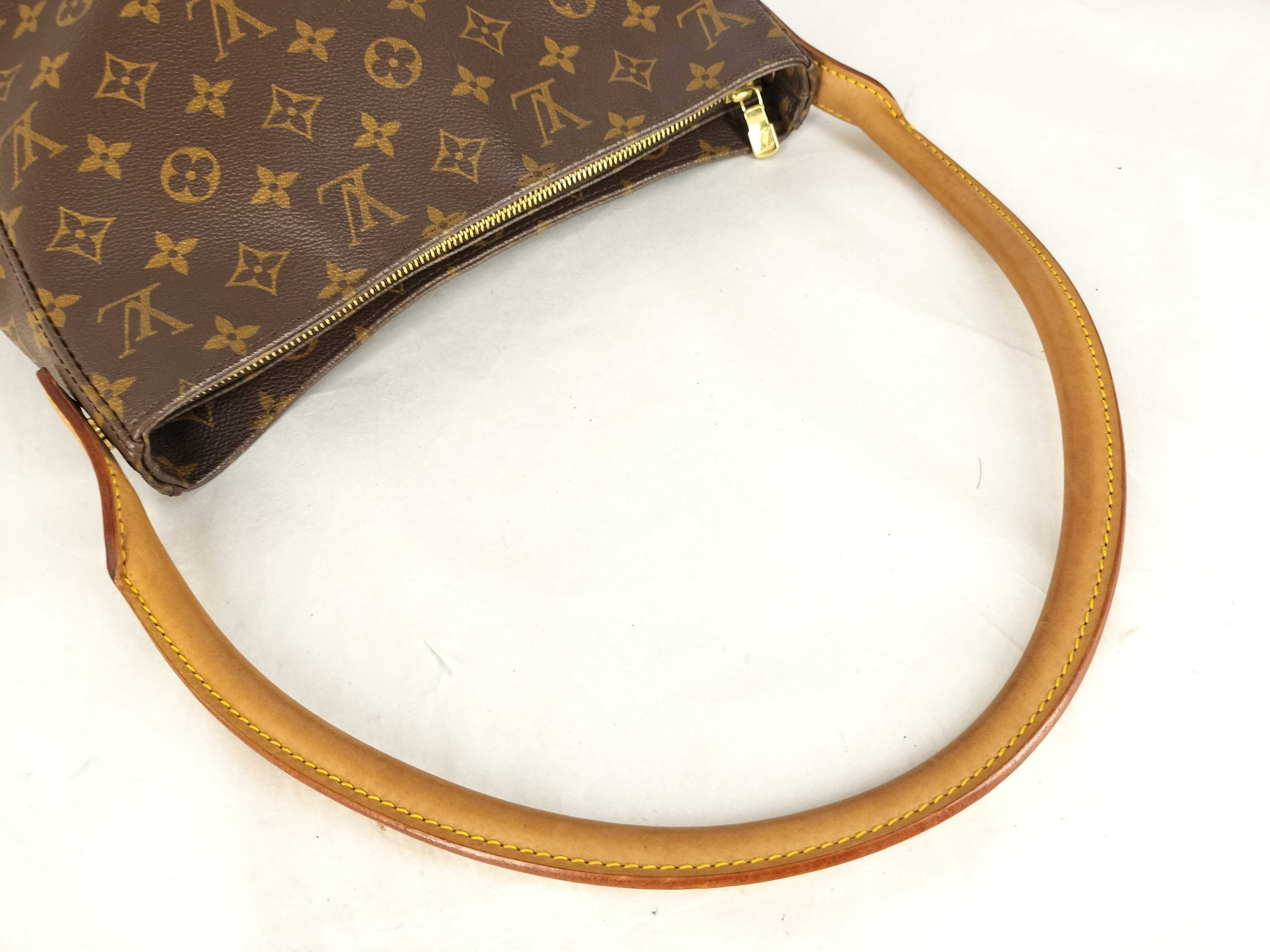 Monogram Louis Vuitton Looping GM Shoulder Bag Monogram M51145 Handbag M51145 MI1919 Shoulder Bag — view 3