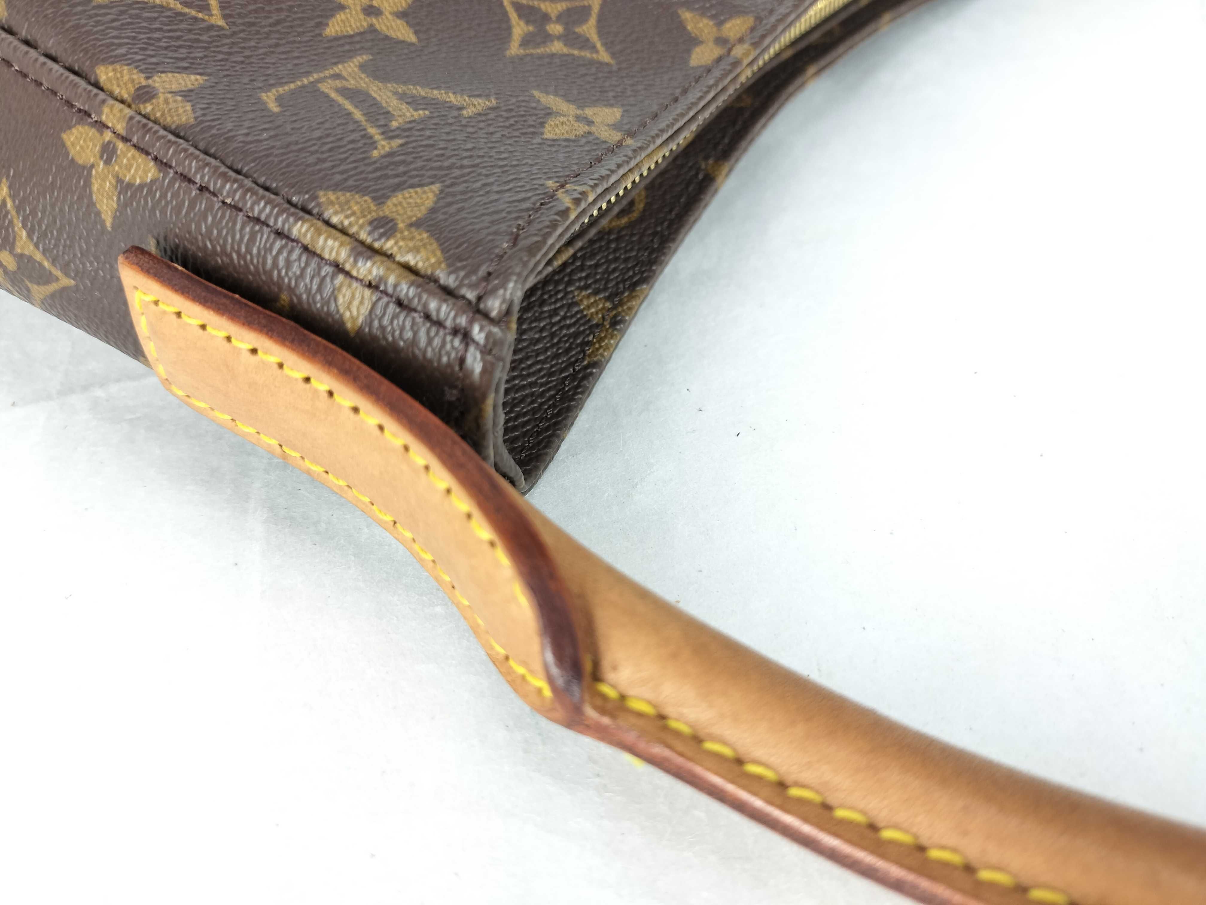 Monogram Louis Vuitton Looping GM Shoulder Bag Monogram M51145 Handbag M51145 MI1919 Shoulder Bag — view 5