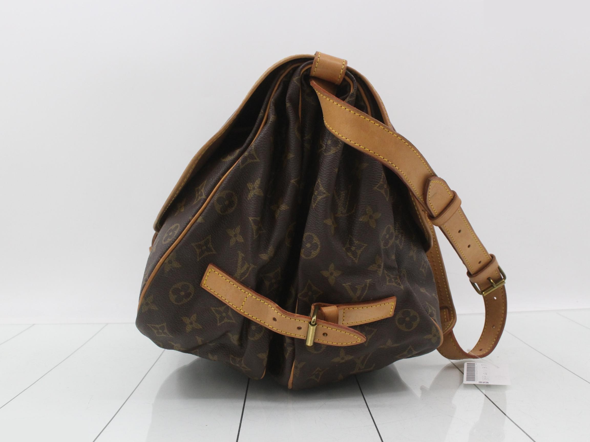 Monogram Saumur 35 Shoulder Bag — view 4