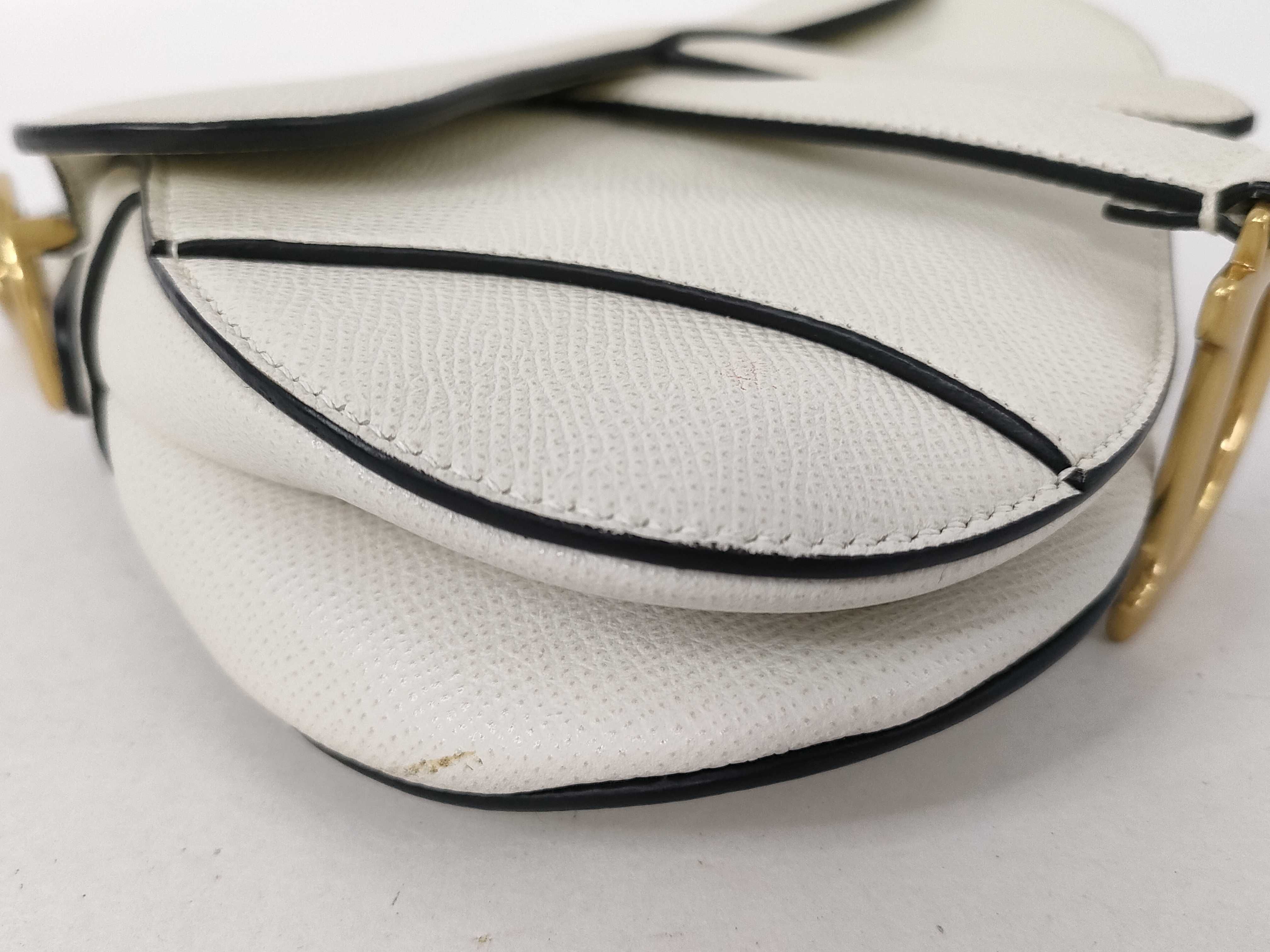 Saddlebag White Handbag — view 6