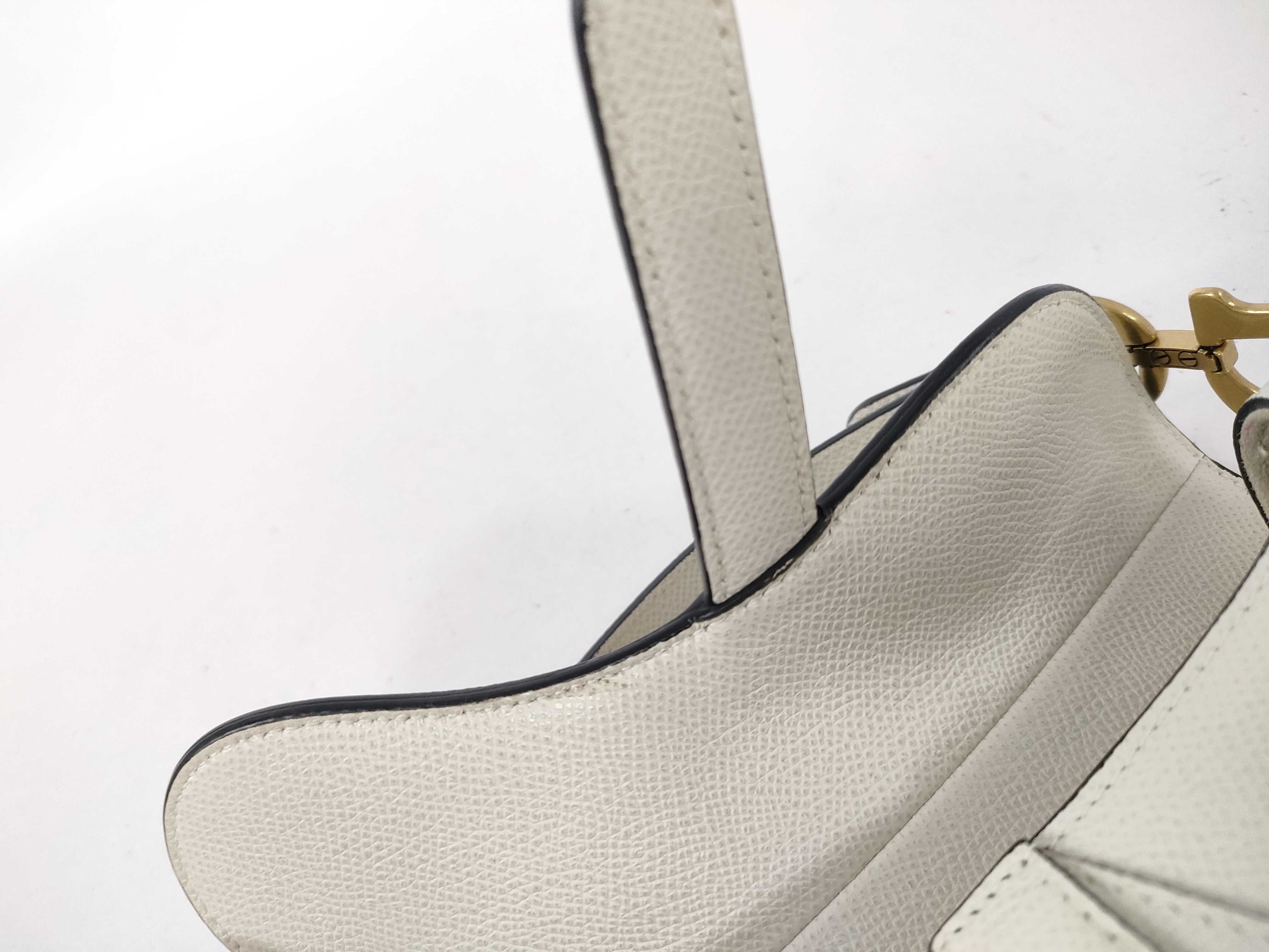 Saddlebag White Handbag — view 8