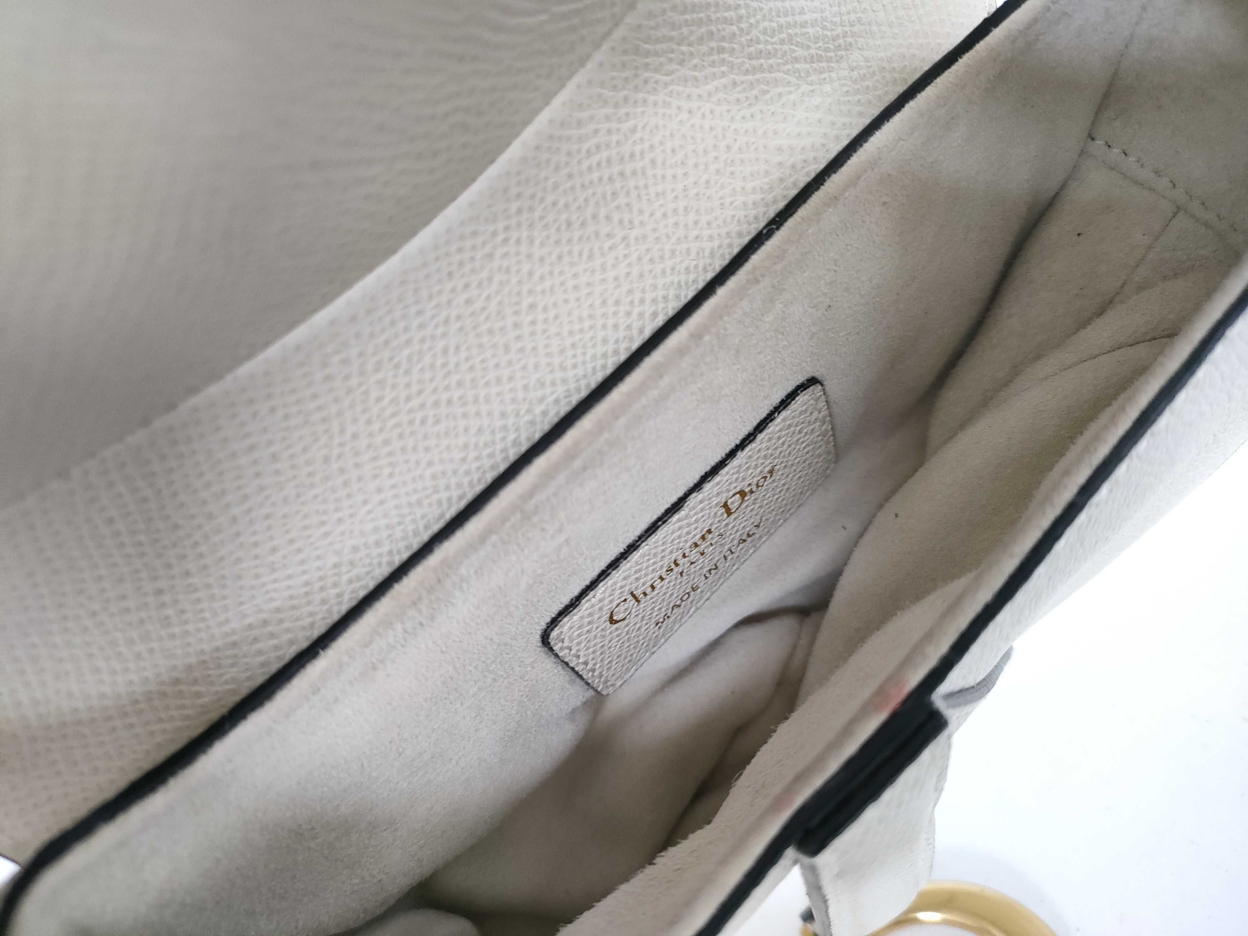 Saddlebag White Handbag — view 9
