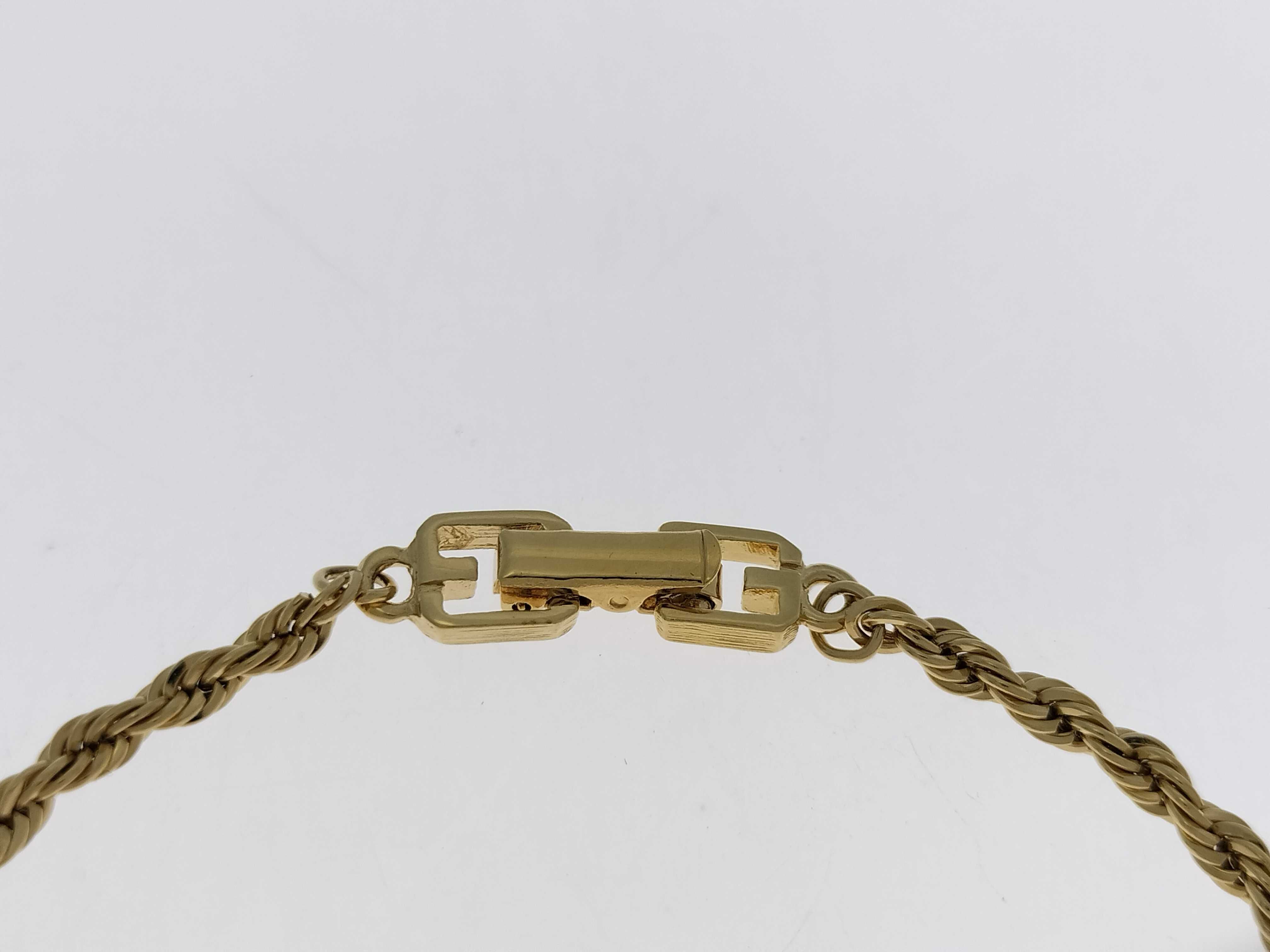 Twisted Rope Chain Gold Bracelet (Bracelet/Bangle) — view 4