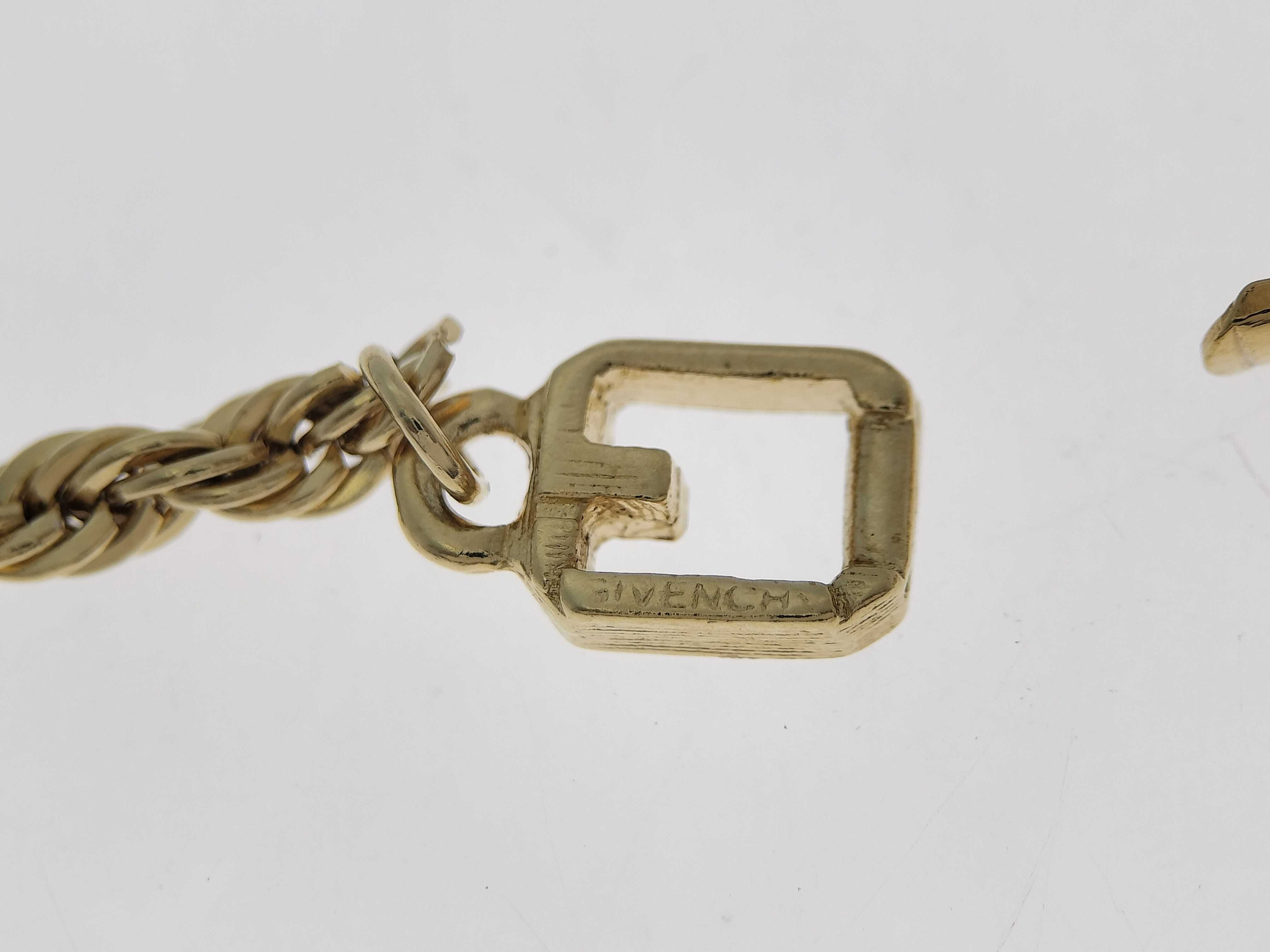 Twisted Rope Chain Gold Bracelet (Bracelet/Bangle) — view 8