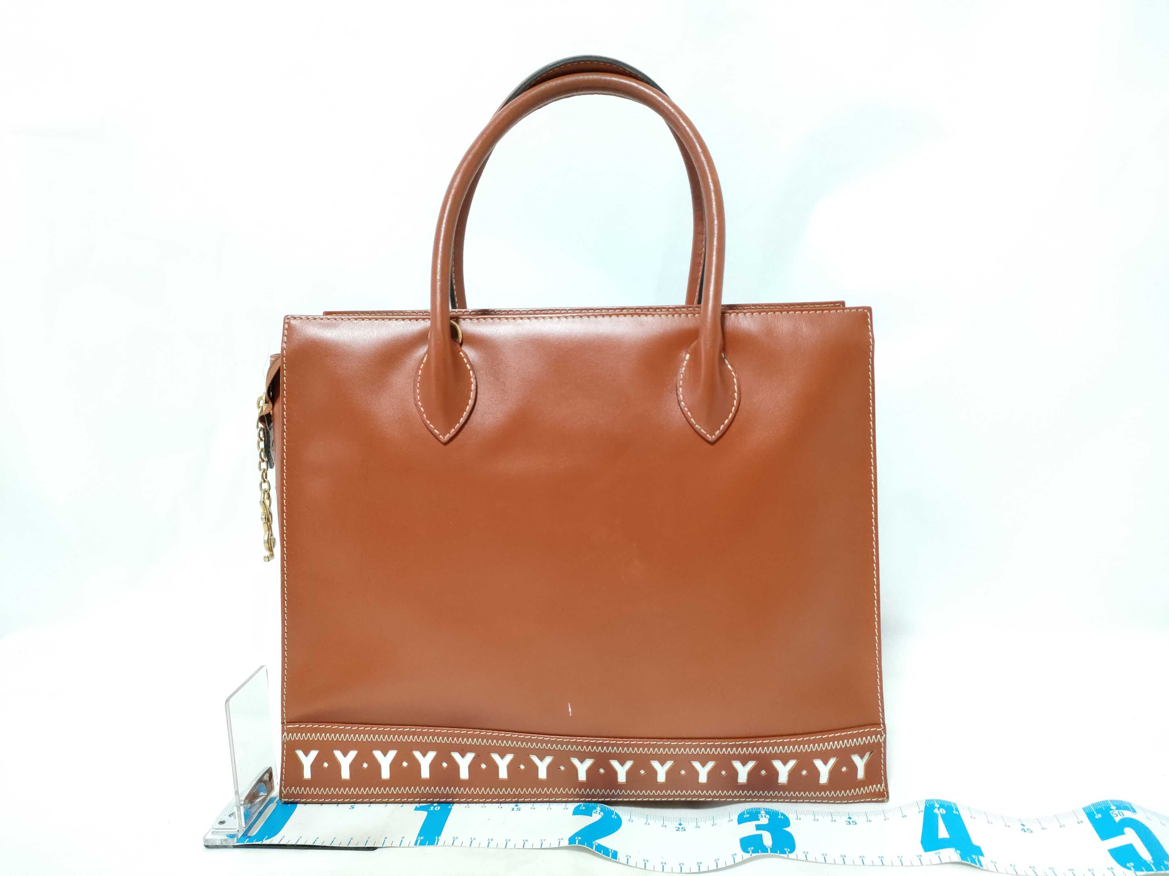 Handbag Leather Brown Handbag — view 2
