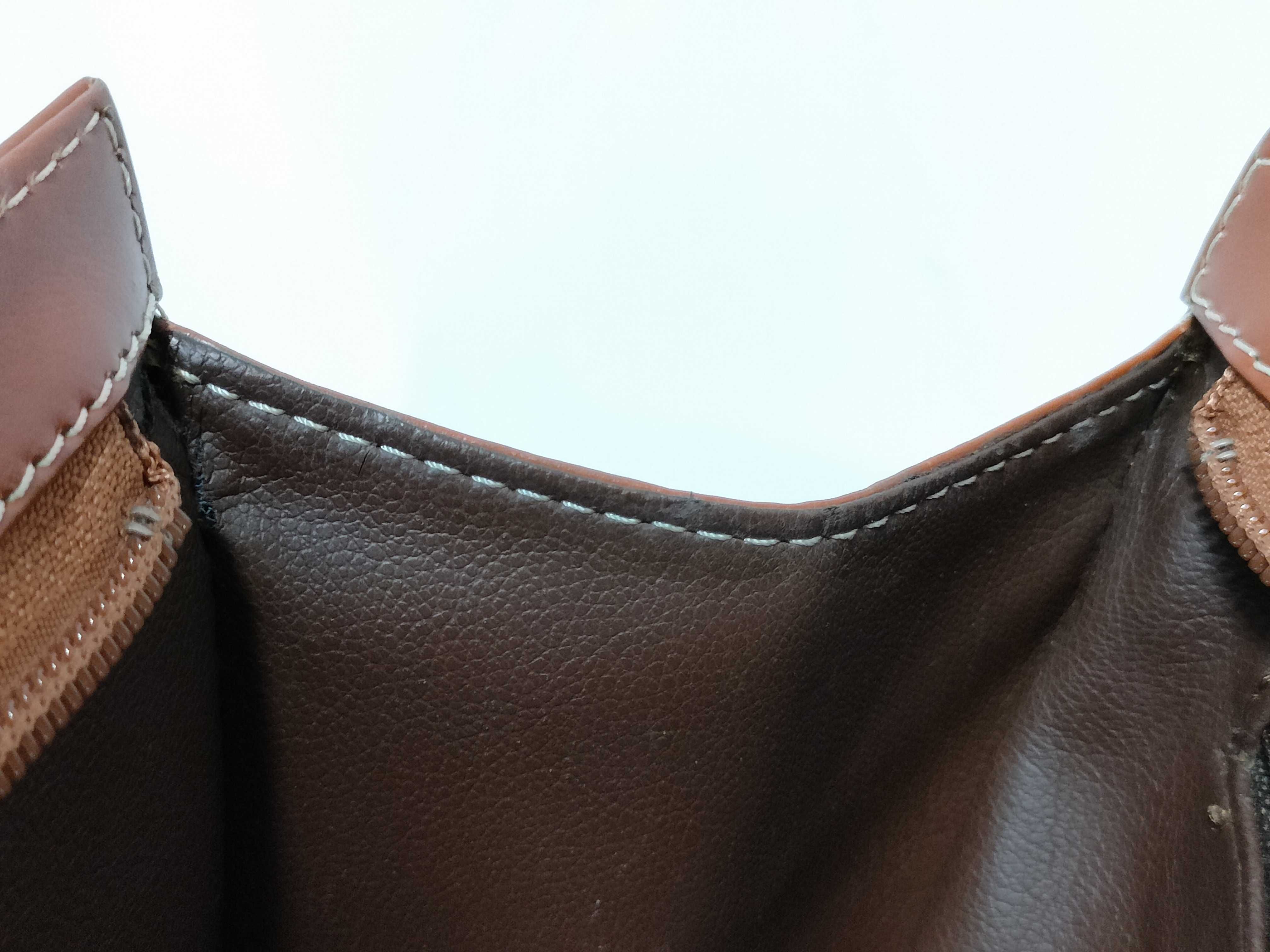 Handbag Leather Brown Handbag — view 14