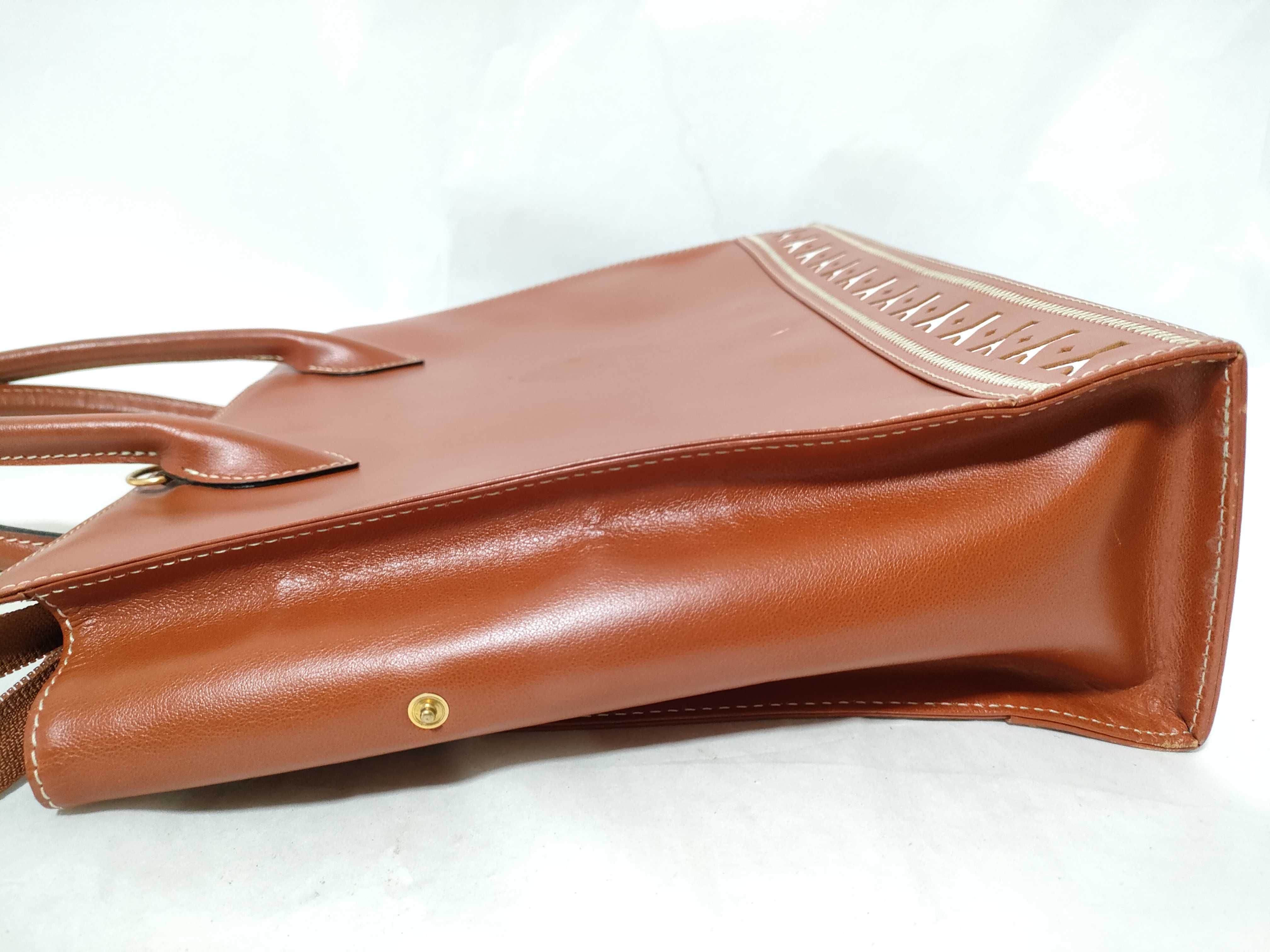 Handbag Leather Brown Handbag — view 10