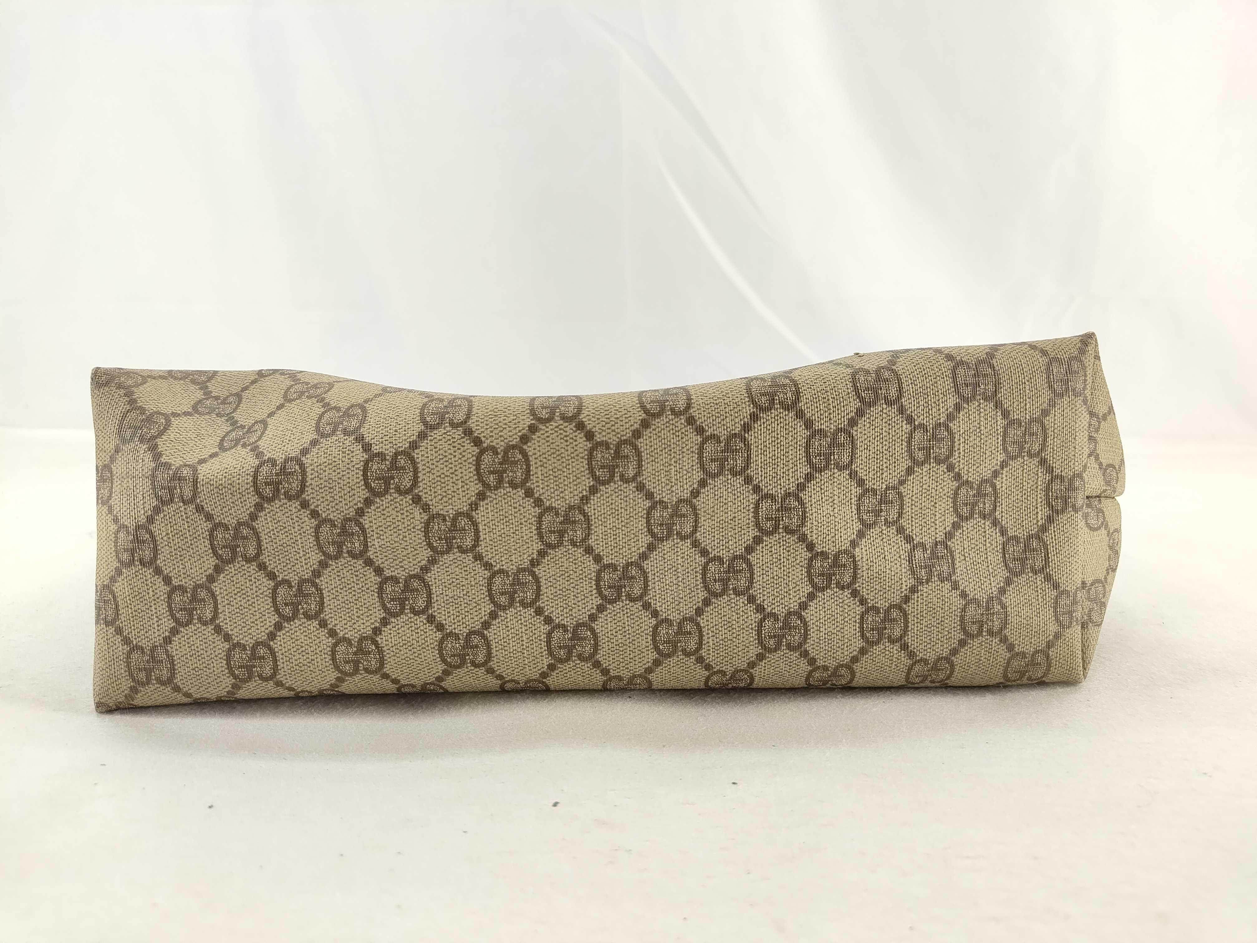 GG Supreme Gucci Tote Bag GG Supreme Sherry Beige Old Vintage Tote Bag — view 9