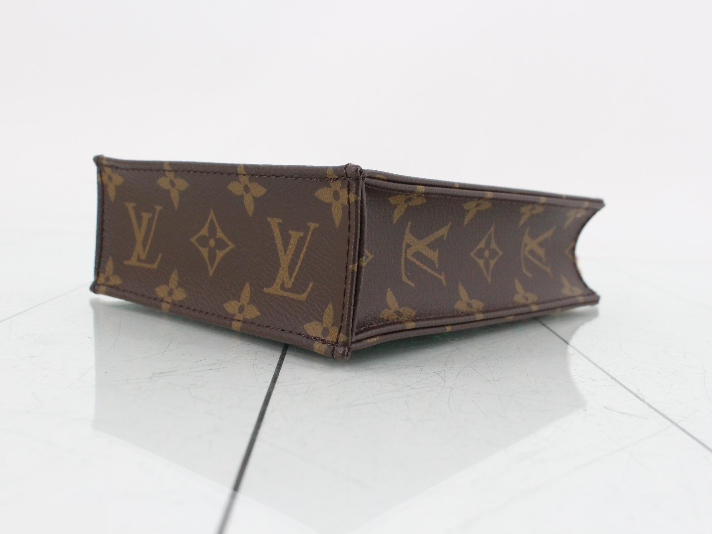 Petite Sac Plat, with shoulder strap, box, and dust bag. RIFD (presumably referring to a specific brand or service). — view 6