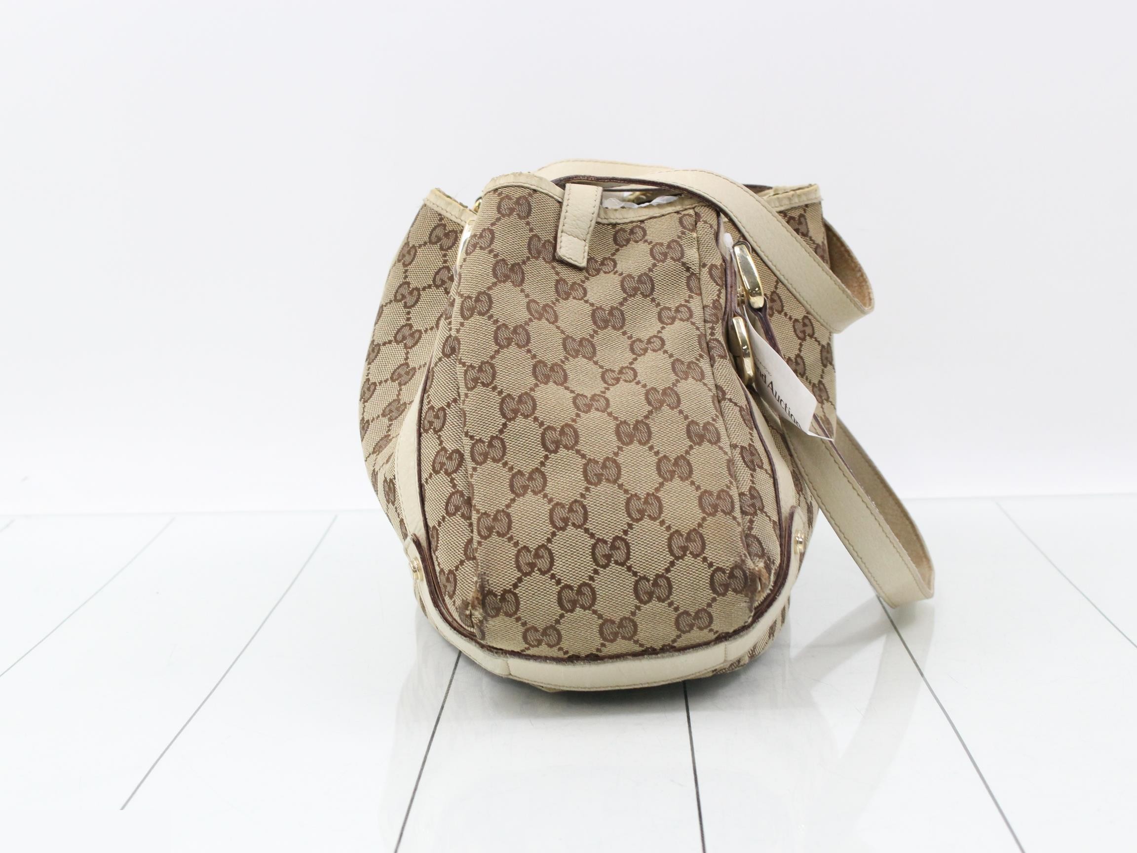 Abbey GG Canvas Tote Bag — view 3