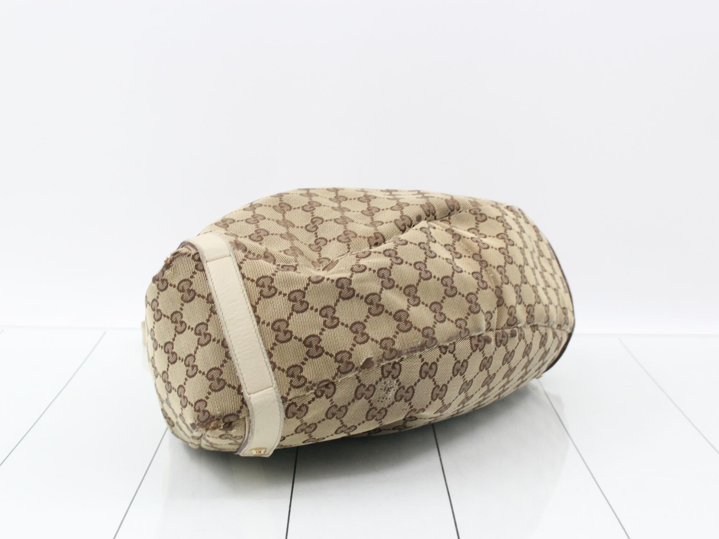 Abbey GG Canvas Tote Bag — view 5