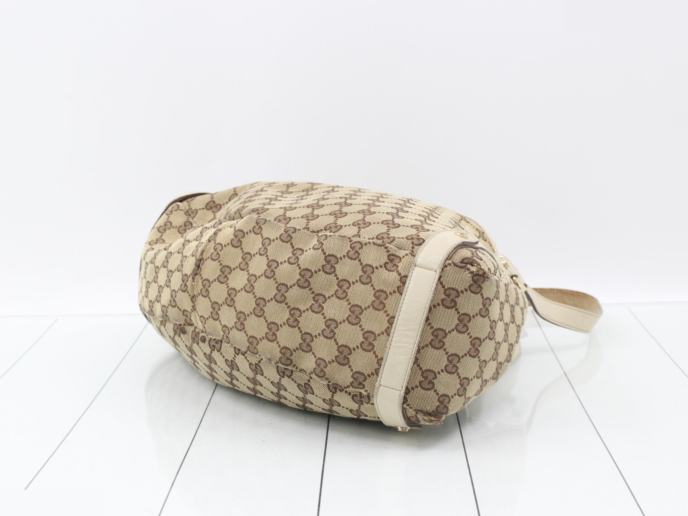 Abbey GG Canvas Tote Bag — view 6