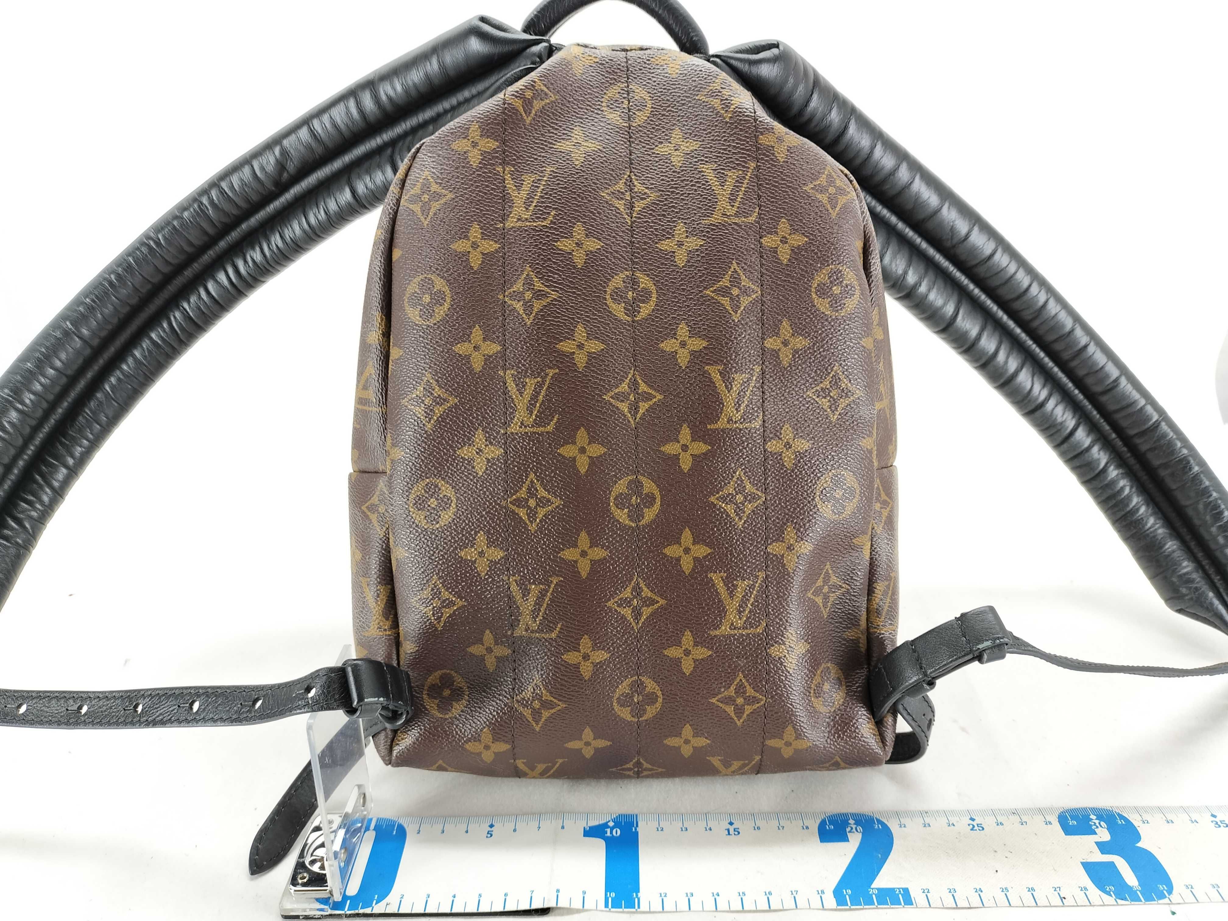 Monogram Reverse Palm Springs Backpack PM M44870 FL0138 Brown Backpack — view 2