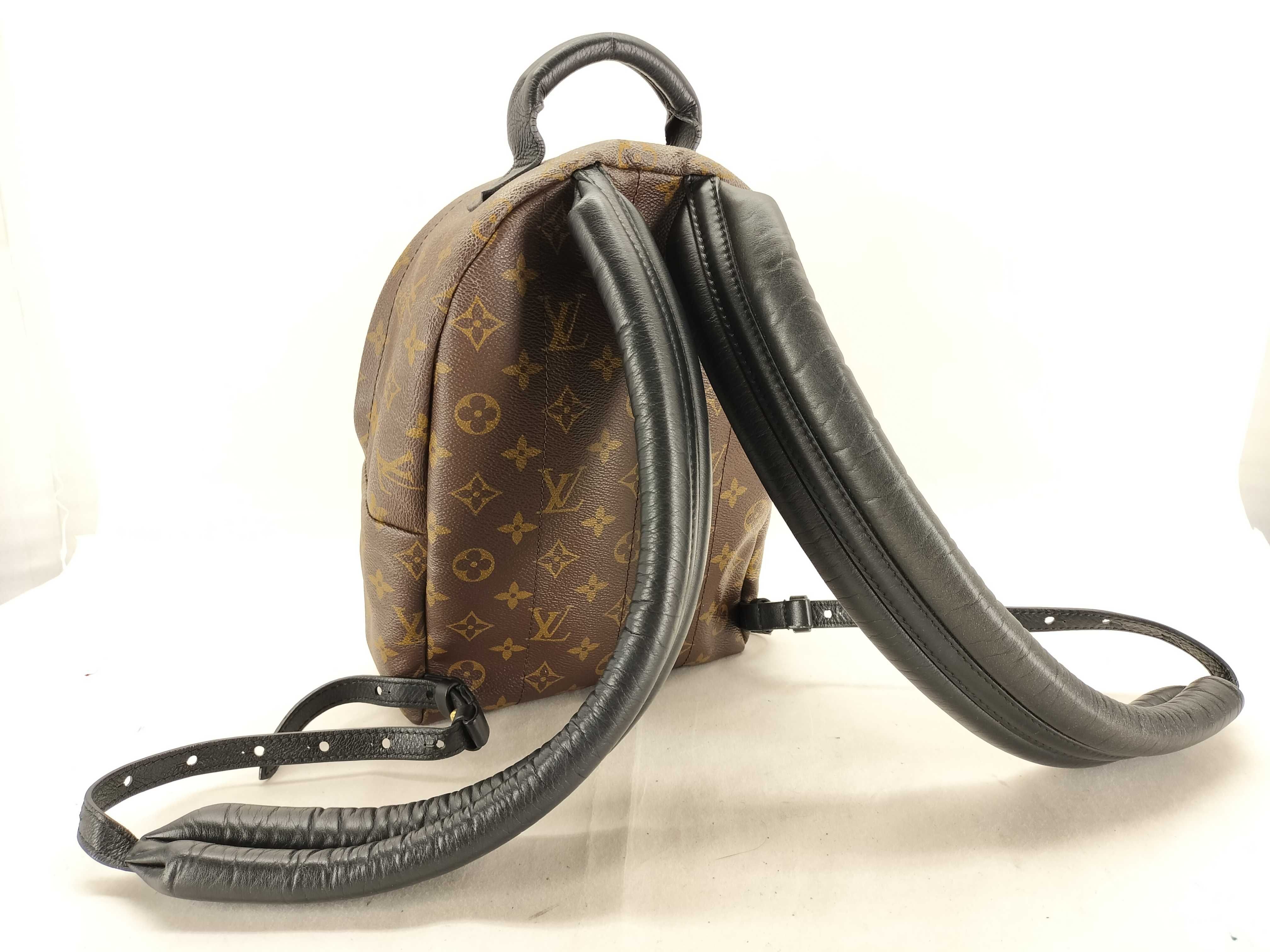 Monogram Reverse Palm Springs Backpack PM M44870 FL0138 Brown Backpack — view 3