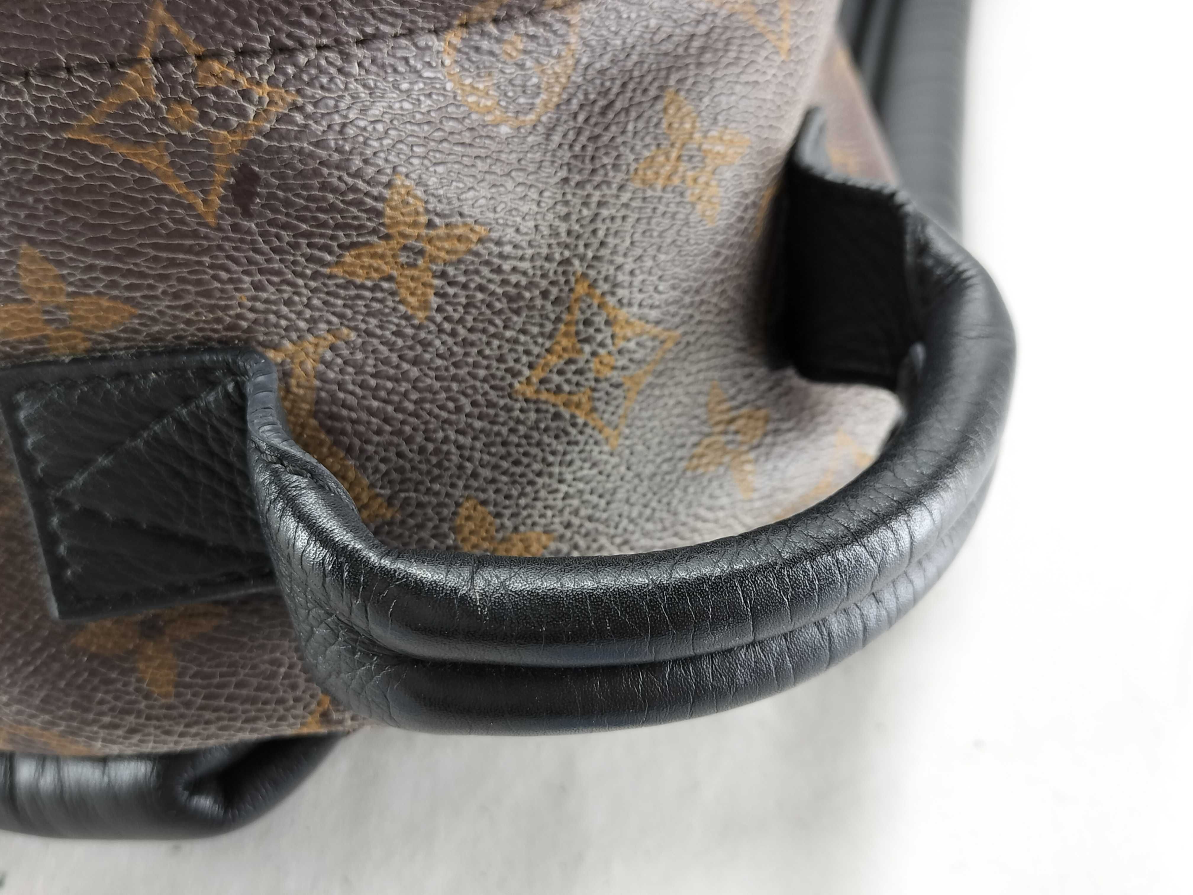 Monogram Reverse Palm Springs Backpack PM M44870 FL0138 Brown Backpack — view 4