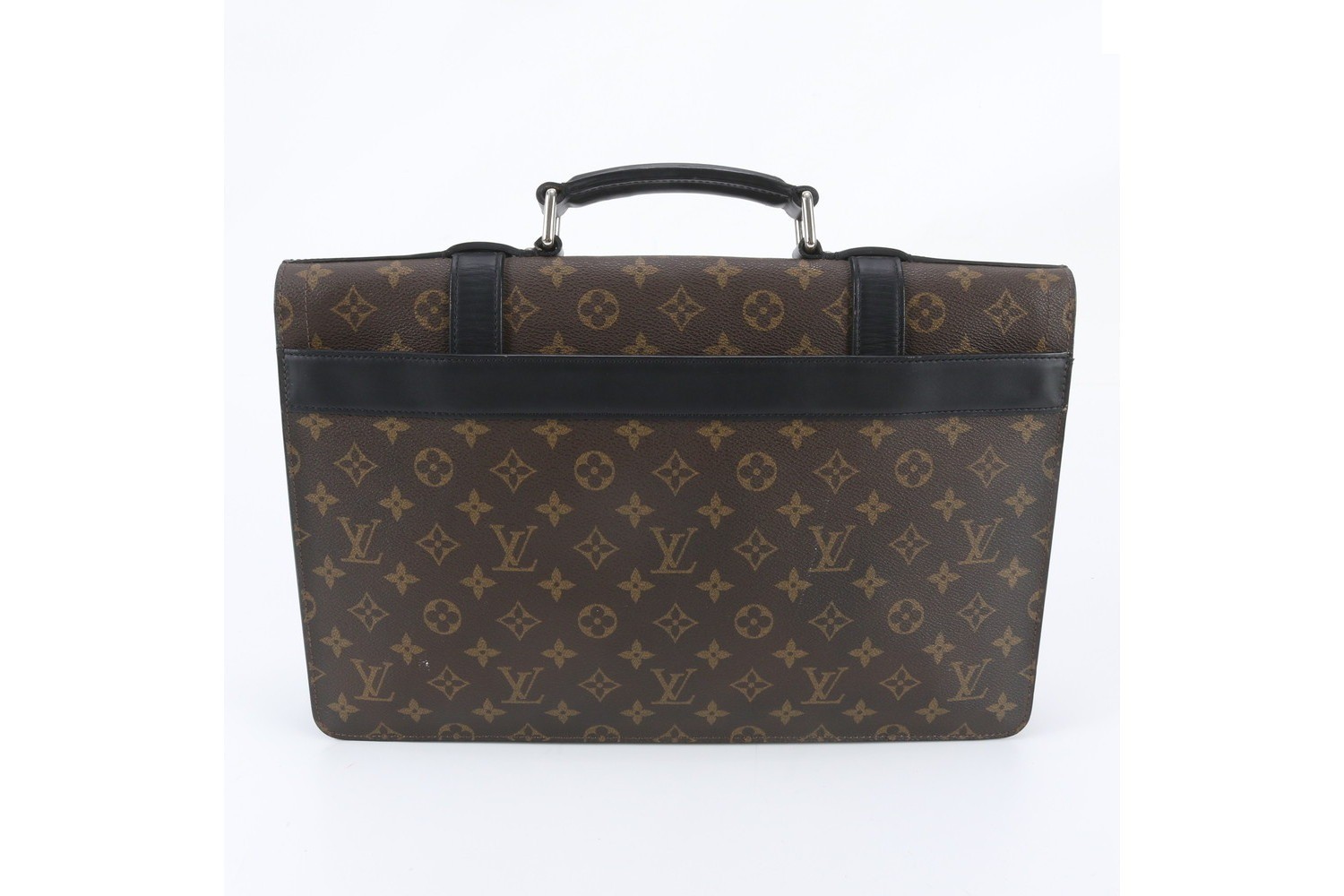 Monogram Macassar Rally M92292 Leather Business Bag — view 3