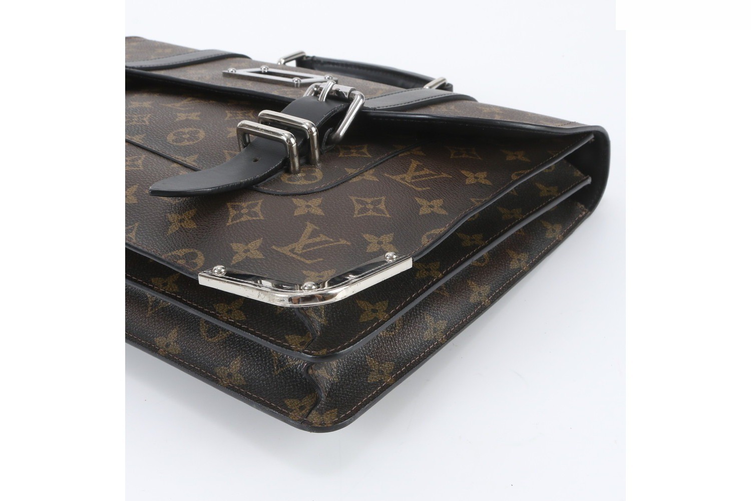Monogram Macassar Rally M92292 Leather Business Bag — view 4