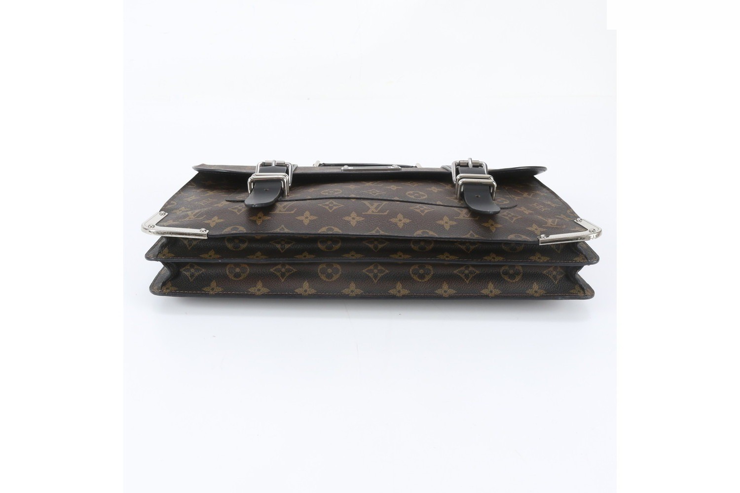 Monogram Macassar Rally M92292 Leather Business Bag — view 5