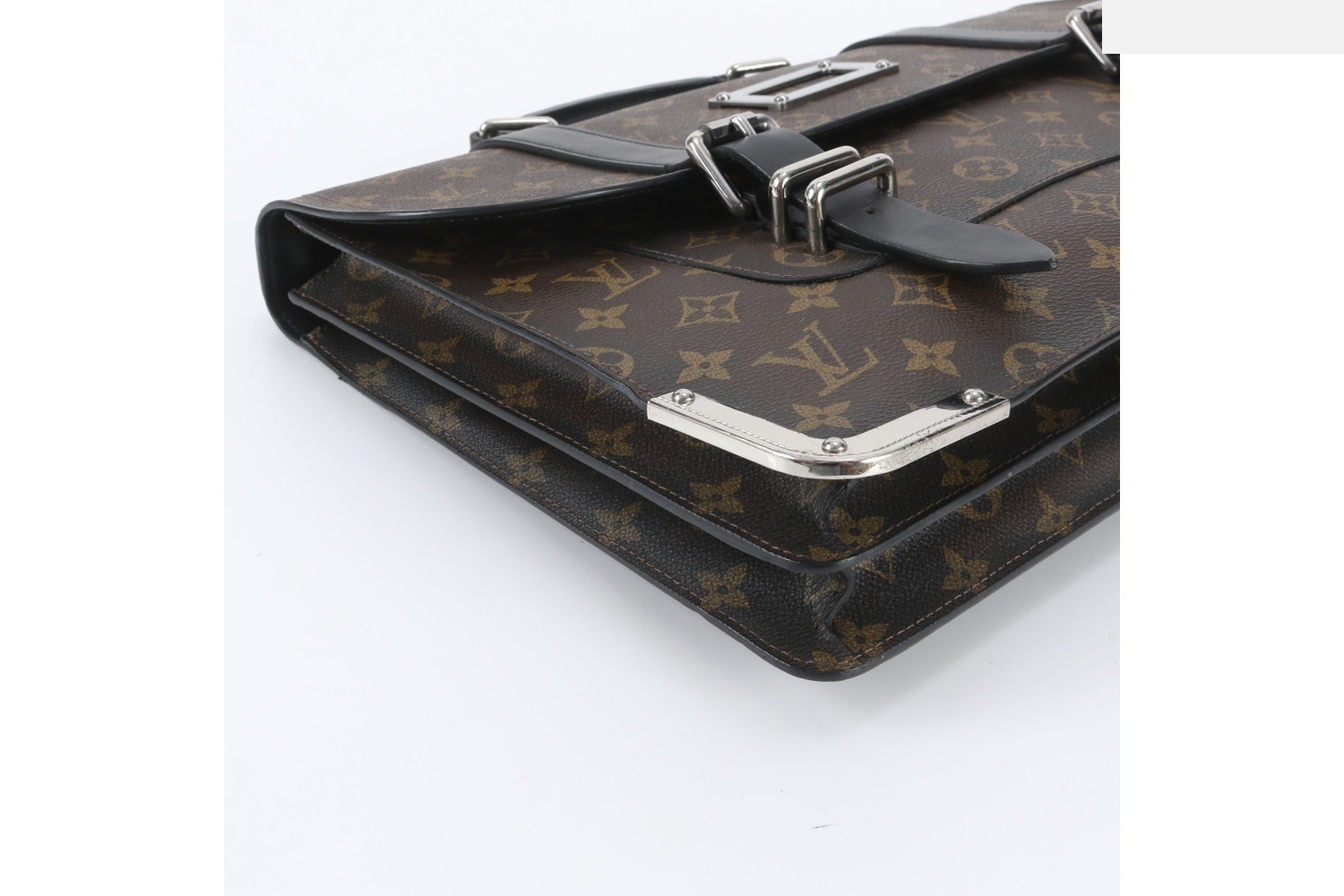 Monogram Macassar Rally M92292 Leather Business Bag — view 6