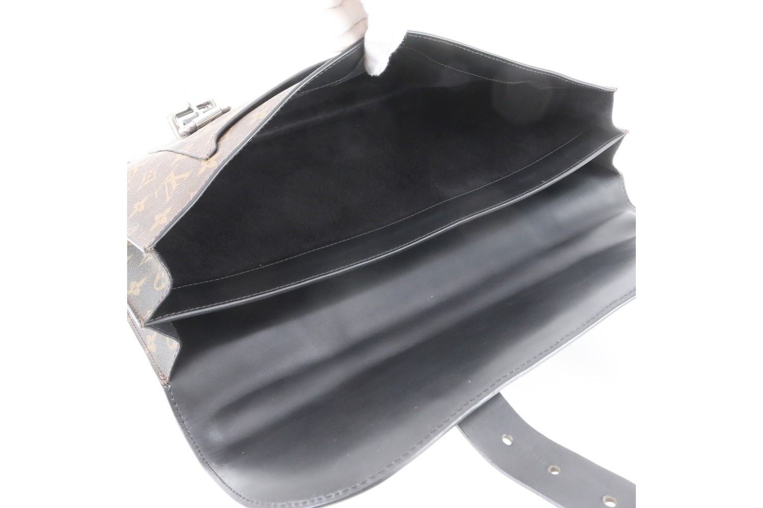 Monogram Macassar Rally M92292 Leather Business Bag — view 7