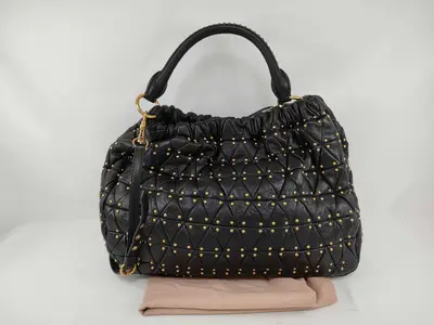 Studded 2-Way Bag Handbag